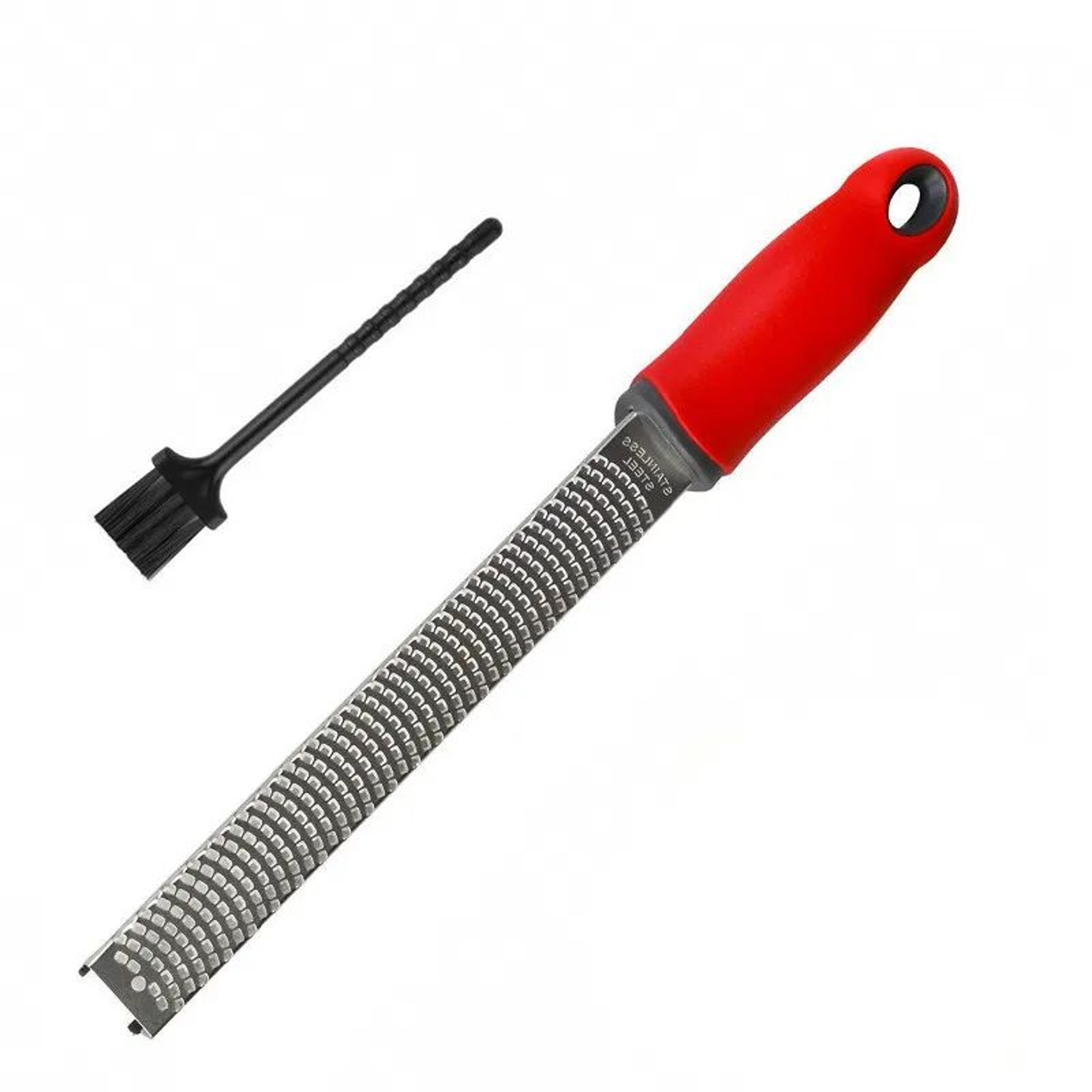 Precision Stainless Steel Lemon Zester  Cheese Grater  MultiPurpose Citrus Zester For Garlic Ginger 10