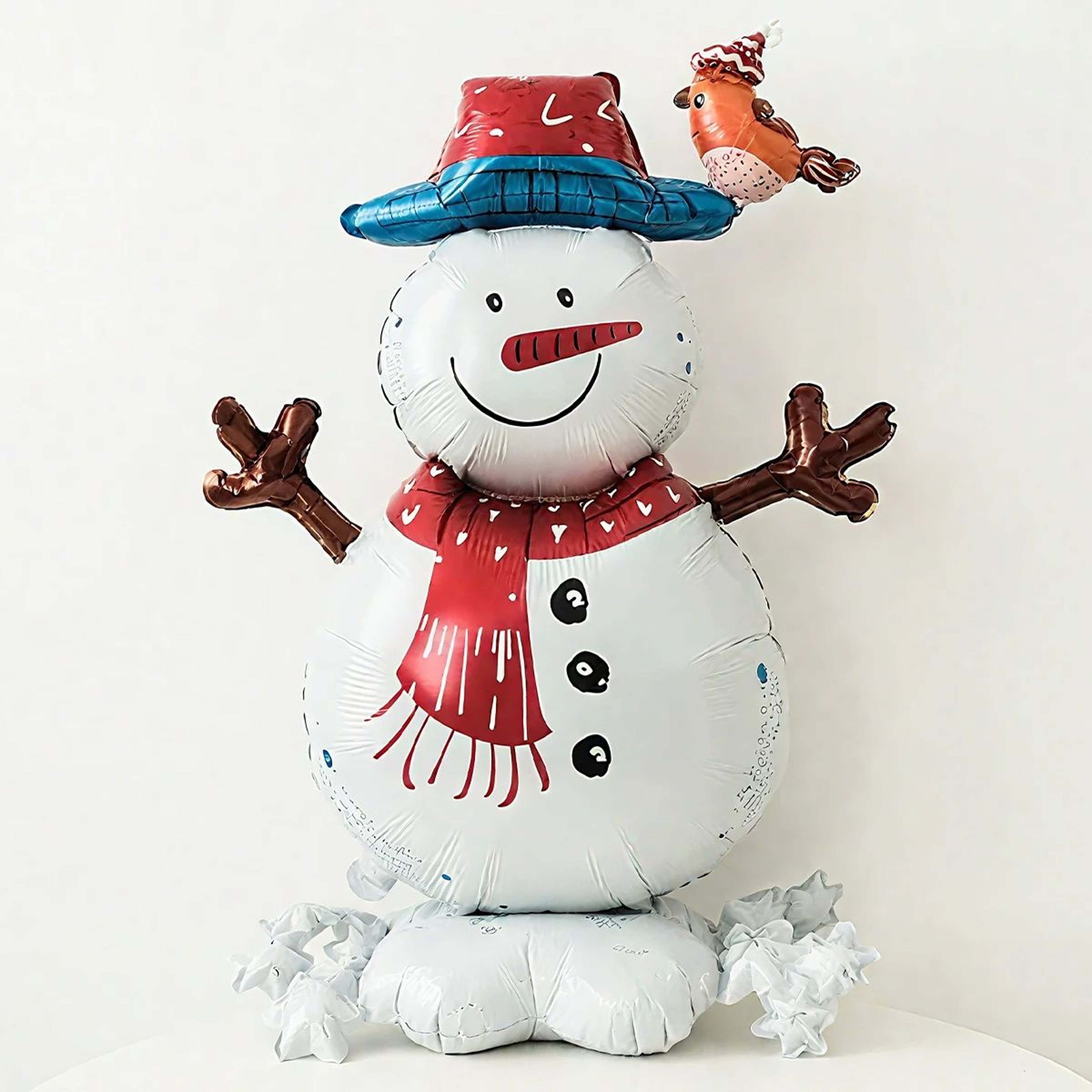 Standing Christmas Snowman Balloon Foil Snowman Balloon For Christmas Party Decorations 3
