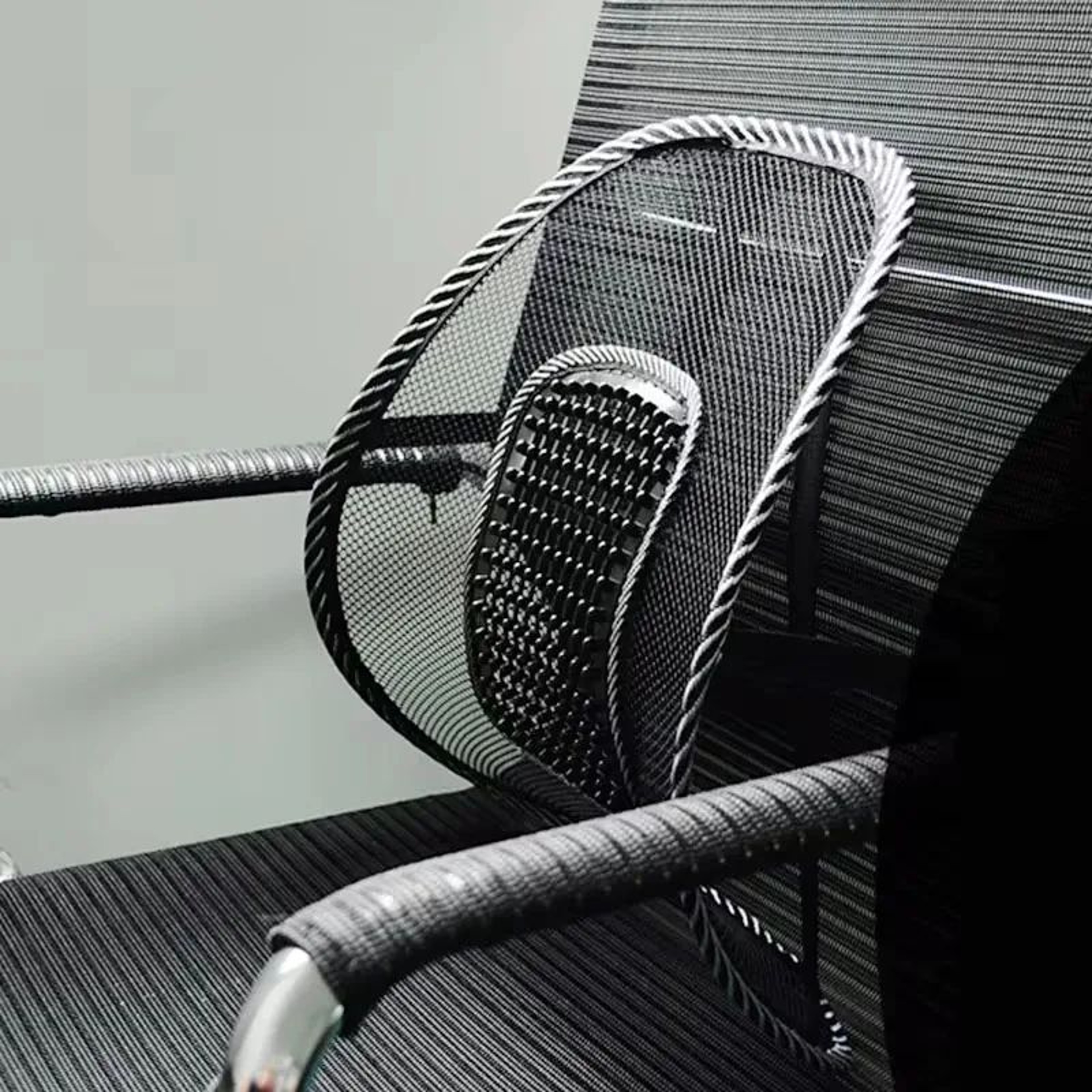 ErgoCool Breathable Car Lumbar Support Cushion For Driving Comfort 2
