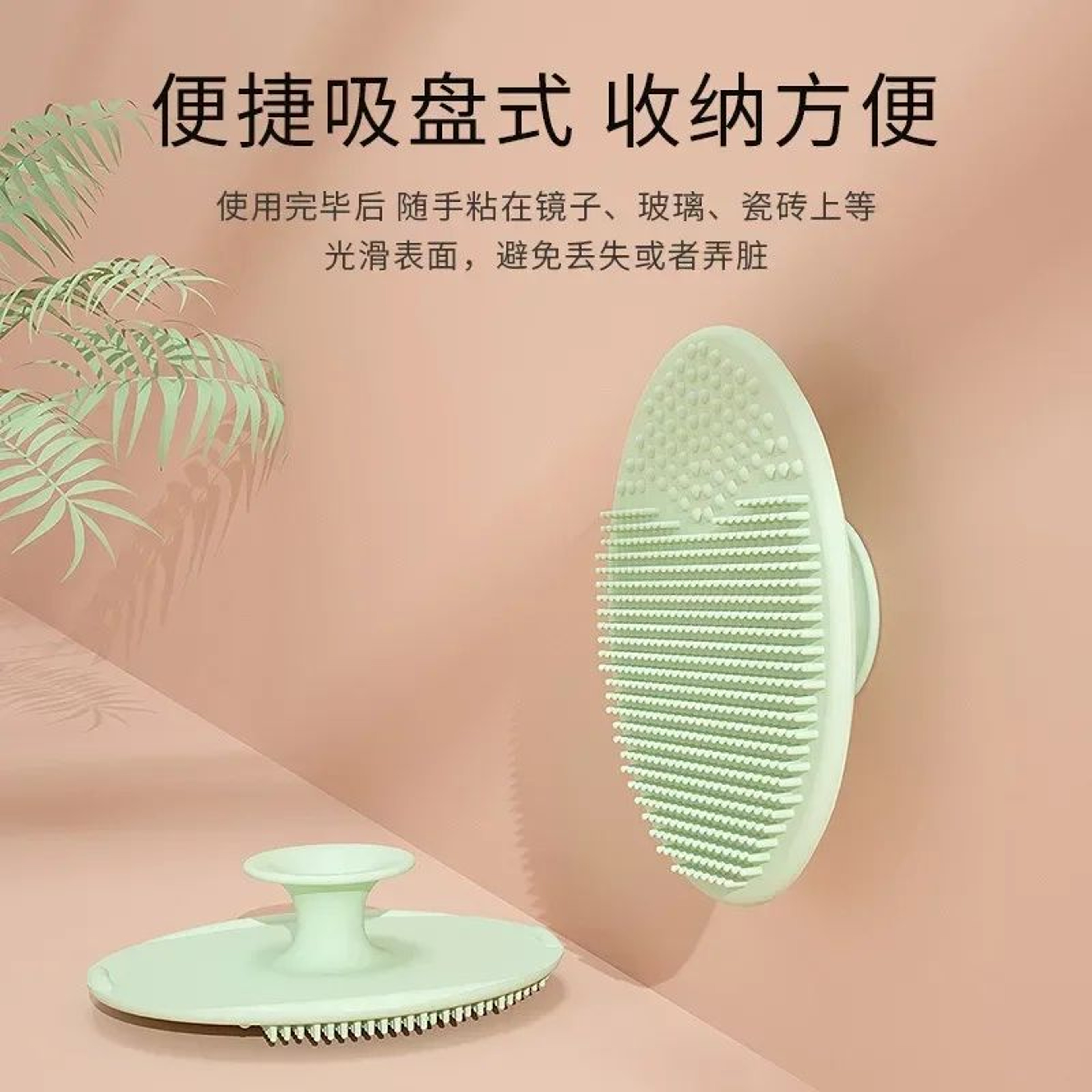 GentleCare Baby Shampoo Brush  Soft Silicone Newborn Scalp Cleanser 1