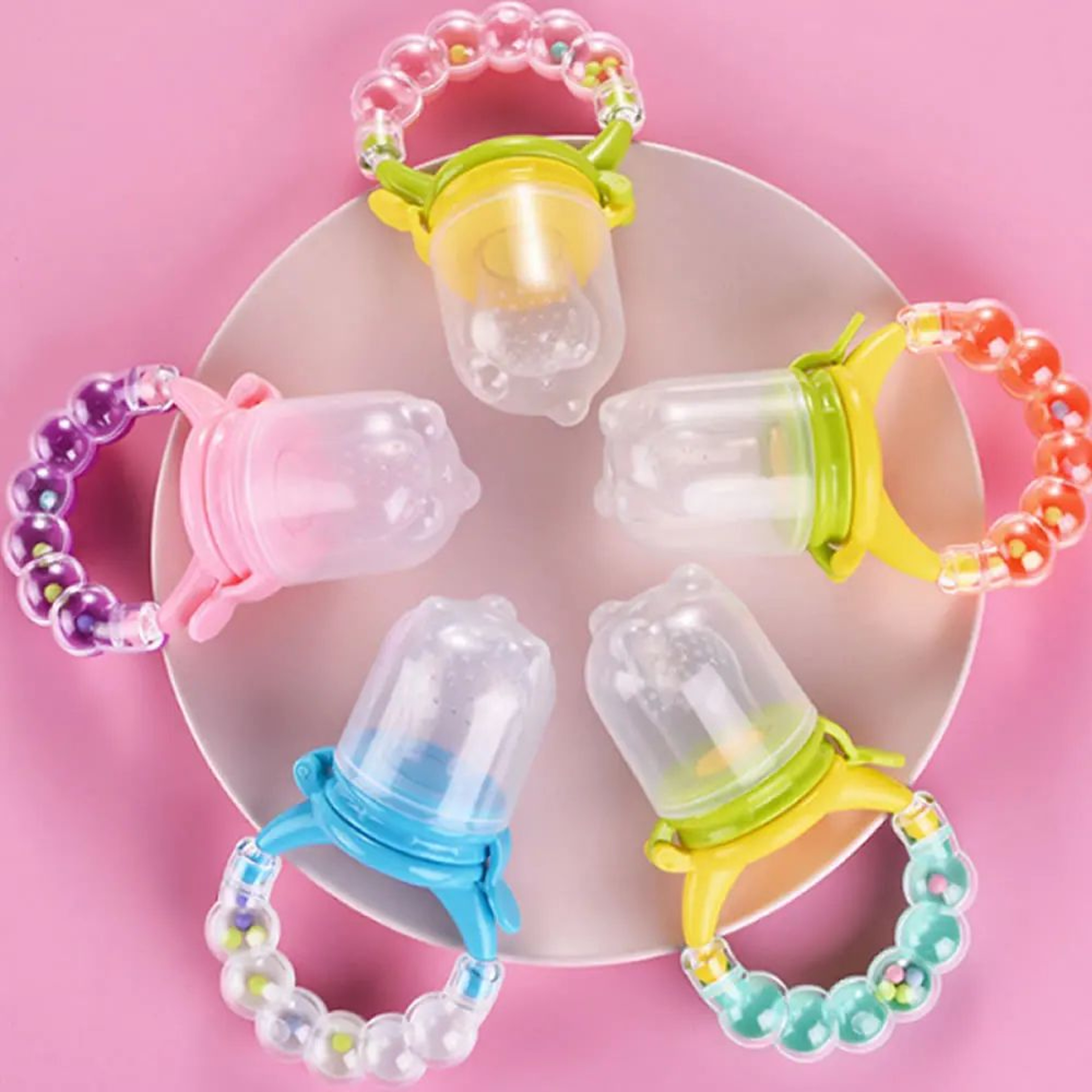 Baby Fruit Feeder Pacifier Silicone Teething Toy For Safe SelfFeeding 1