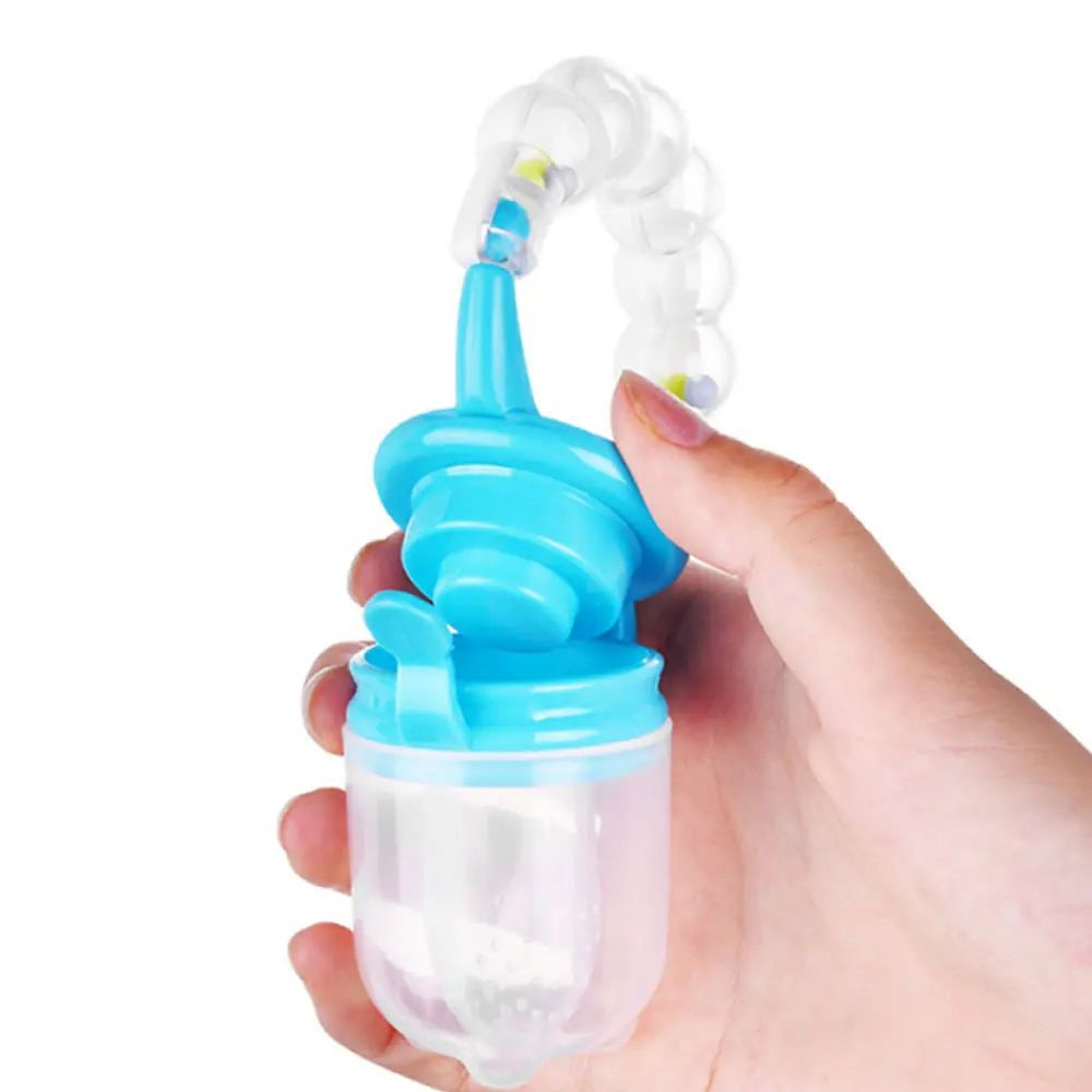 Baby Fruit Feeder Pacifier Silicone Teething Toy For Safe SelfFeeding 4