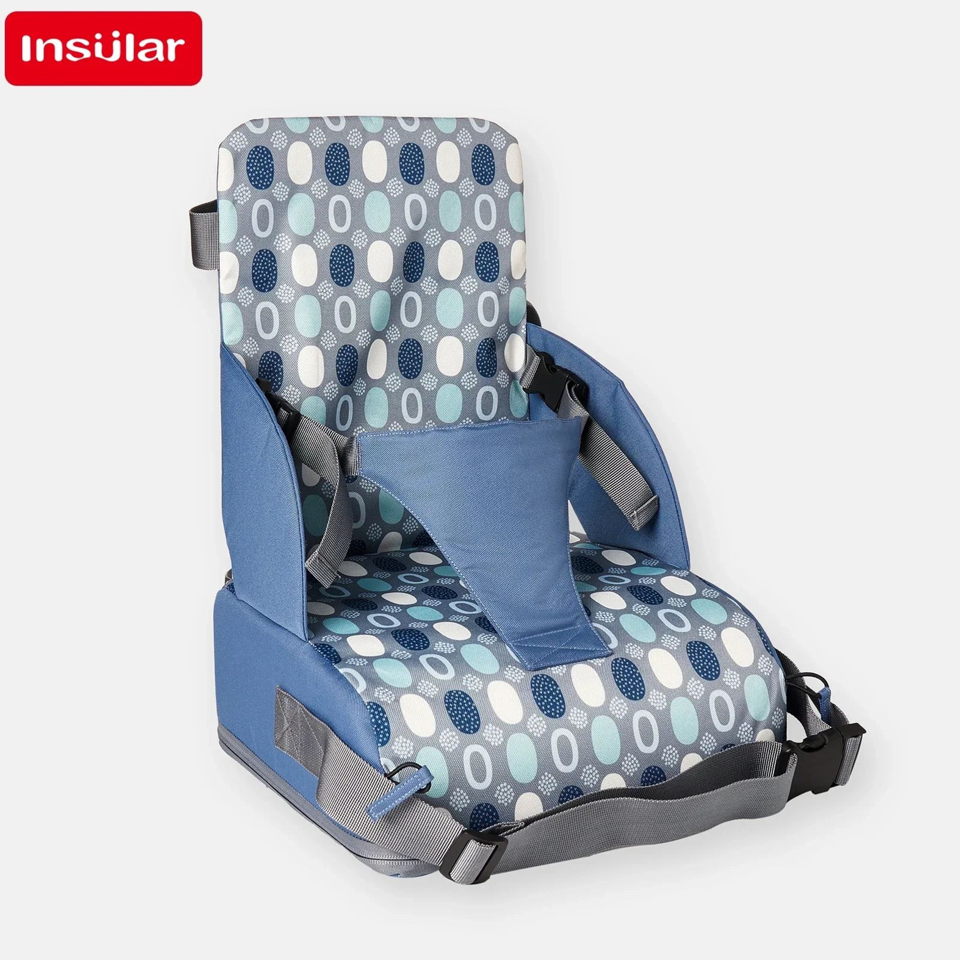 Portable Baby Dining Chair Foldable Kids Booster Seat With AntiSlip Cushion 6