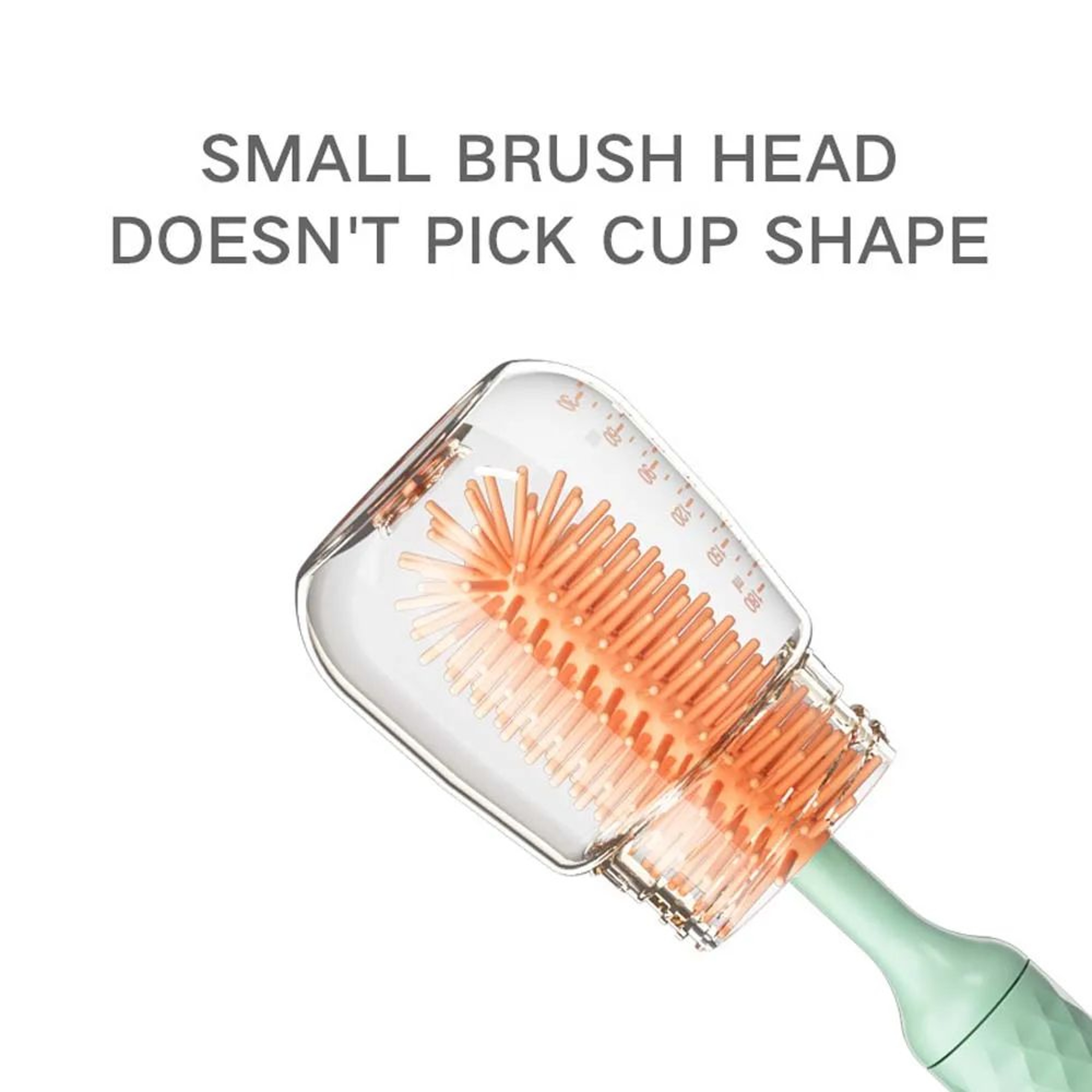 Electric Rotating Baby Bottle  Pacifier Cleaning Brush Set 4
