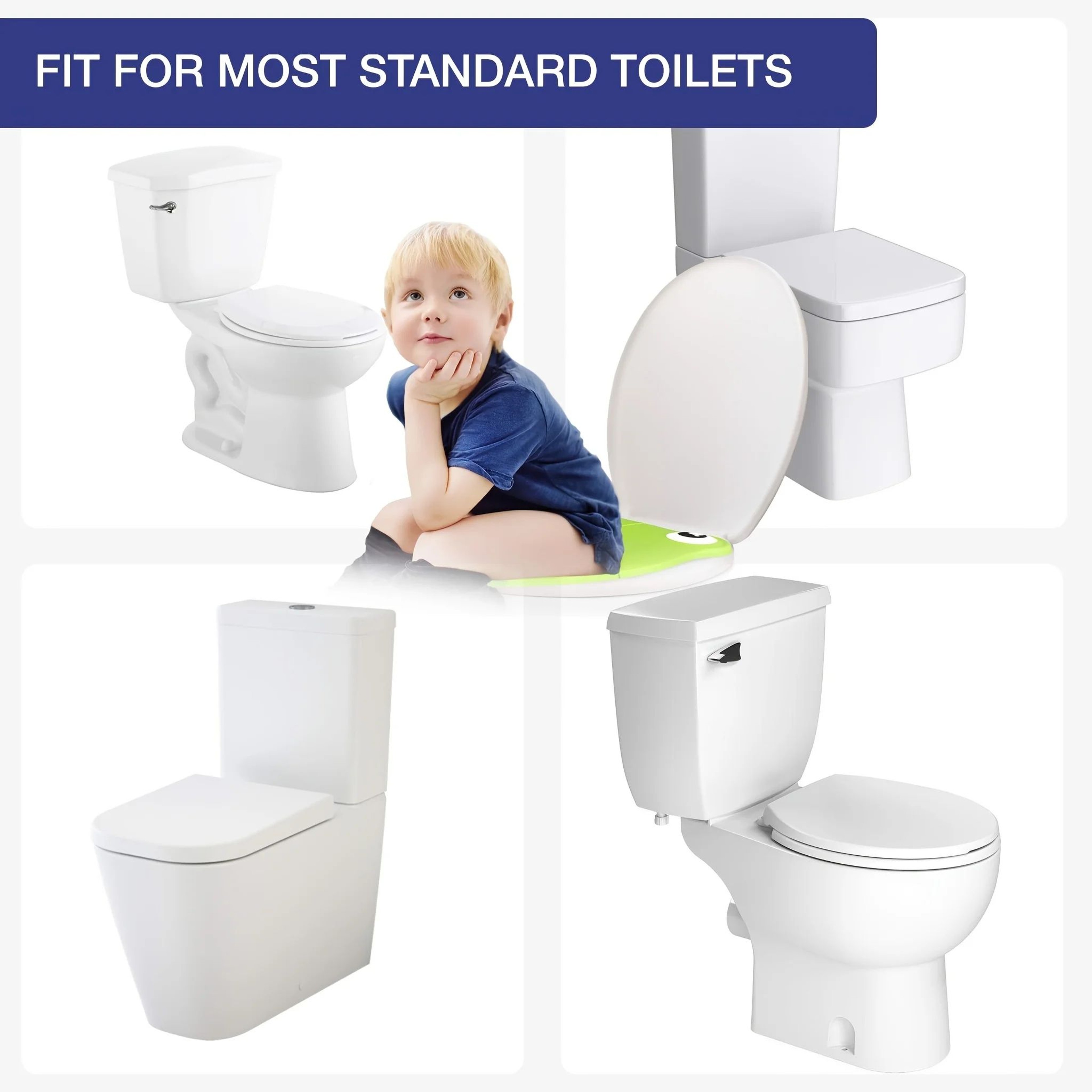 Foldable Travel Potty Training Seat For Toddlers  Portable NonSlip Toilet Cover 5