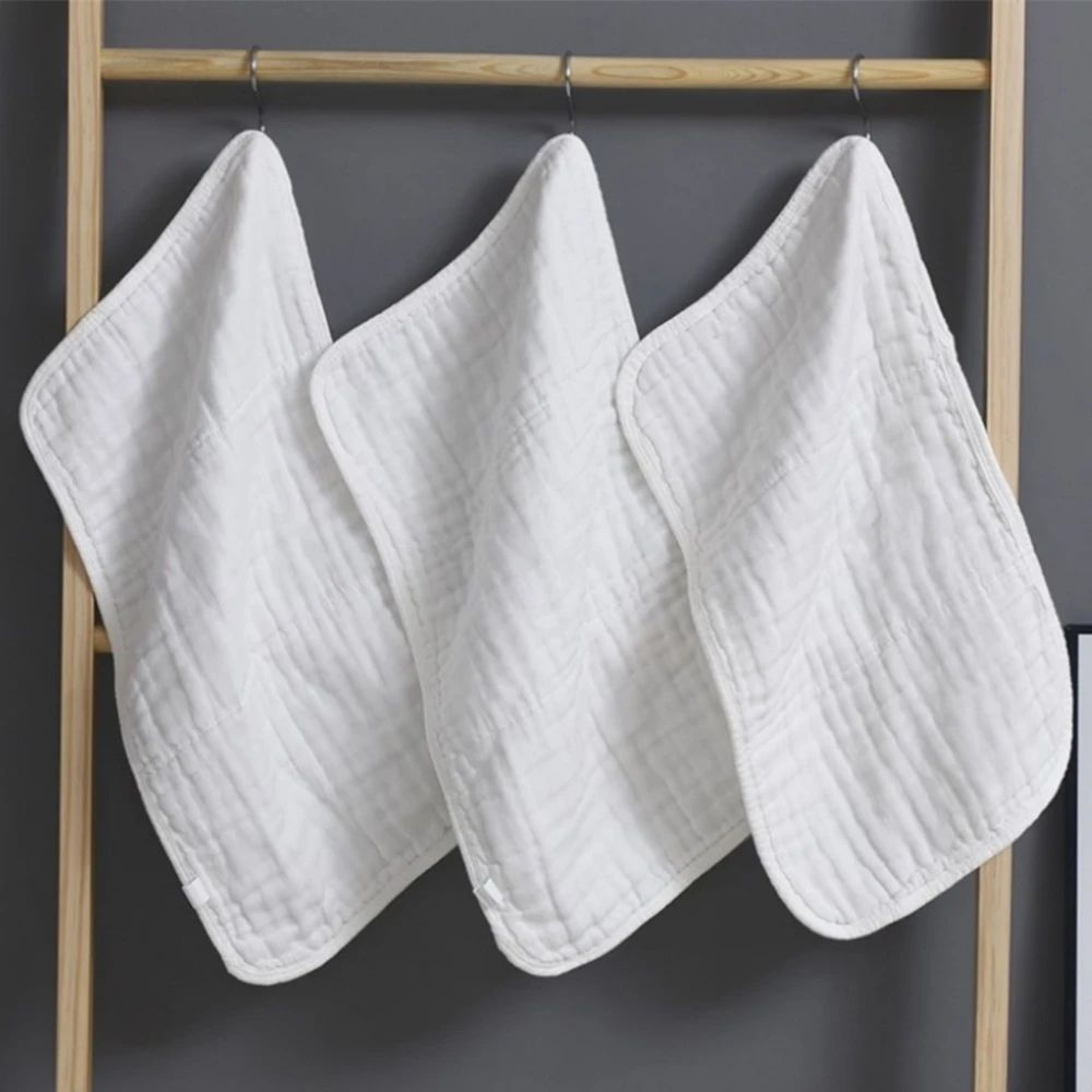 SoftShield Muslin Burp Cloths For Newborns  6Layer Cotton Baby Burp Cloths Extra Absorbent  Gentle 7