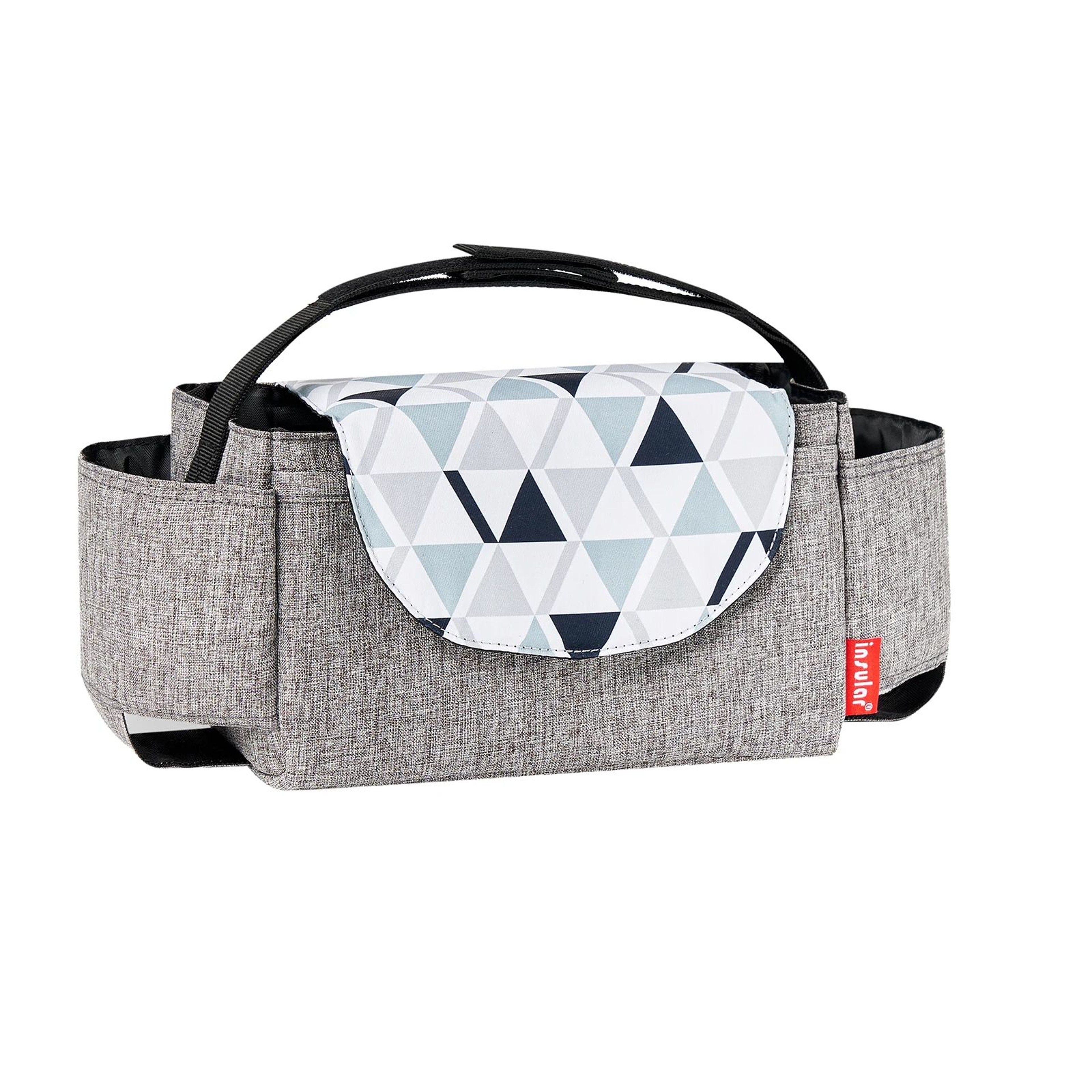 Insulated Baby Bottle Bag Diaper Organizer With Stroller Storage 6