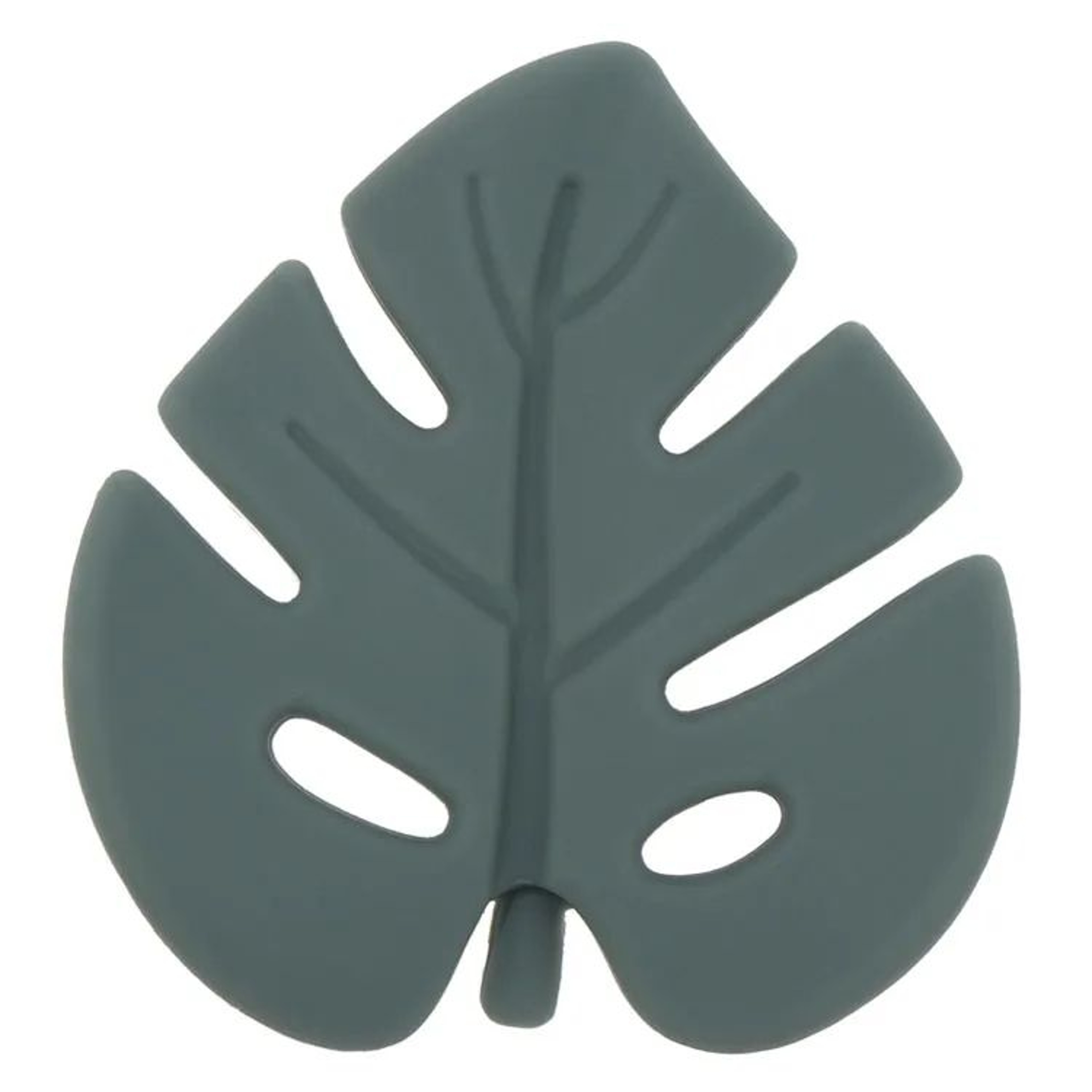 SoftLeaf Silicone Baby Teether Set  BPAFree Leaf Teething Beads For Soothing Relief 6