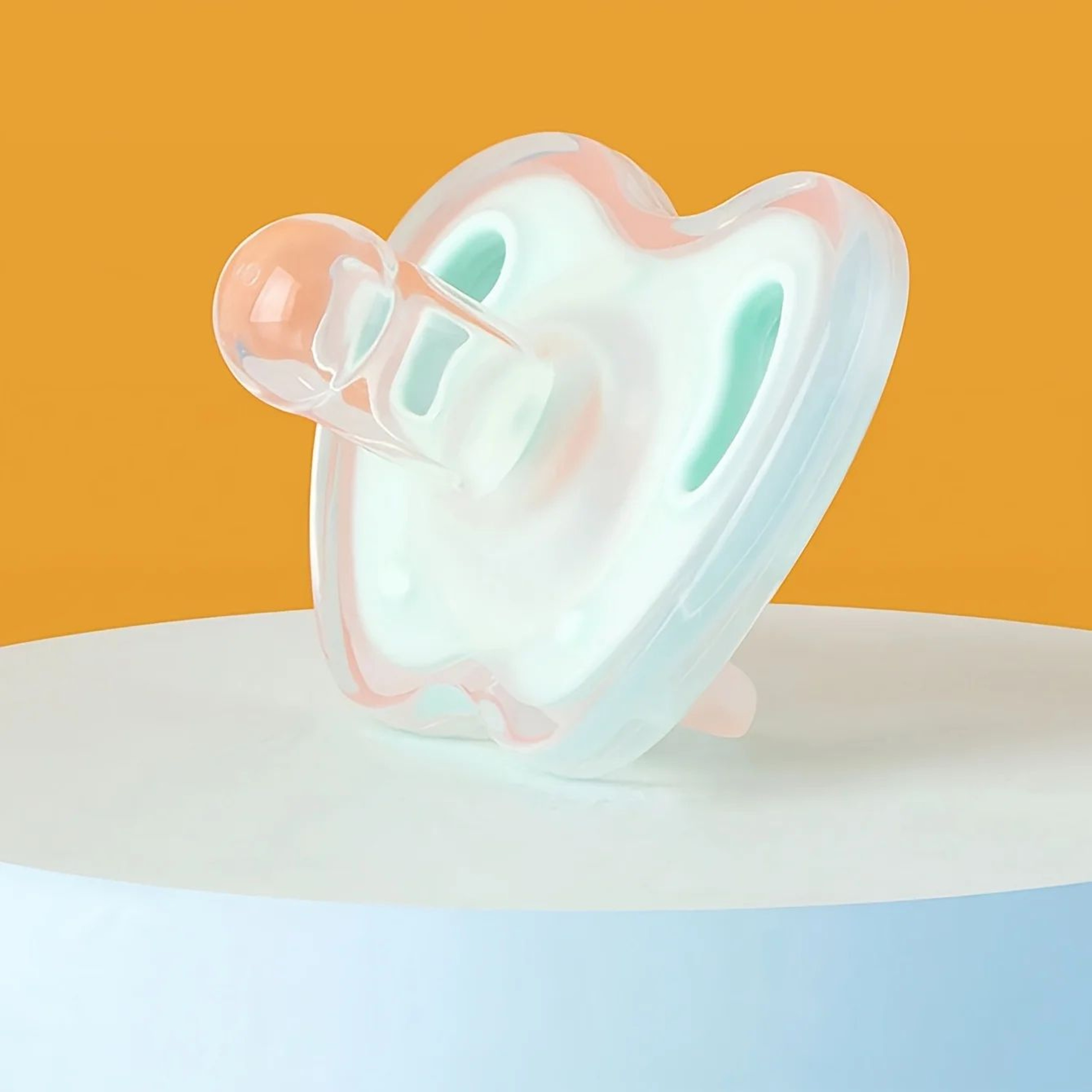 Soft Silicone Baby Pacifier For Newborns  BPAFree Gentle Soother 1