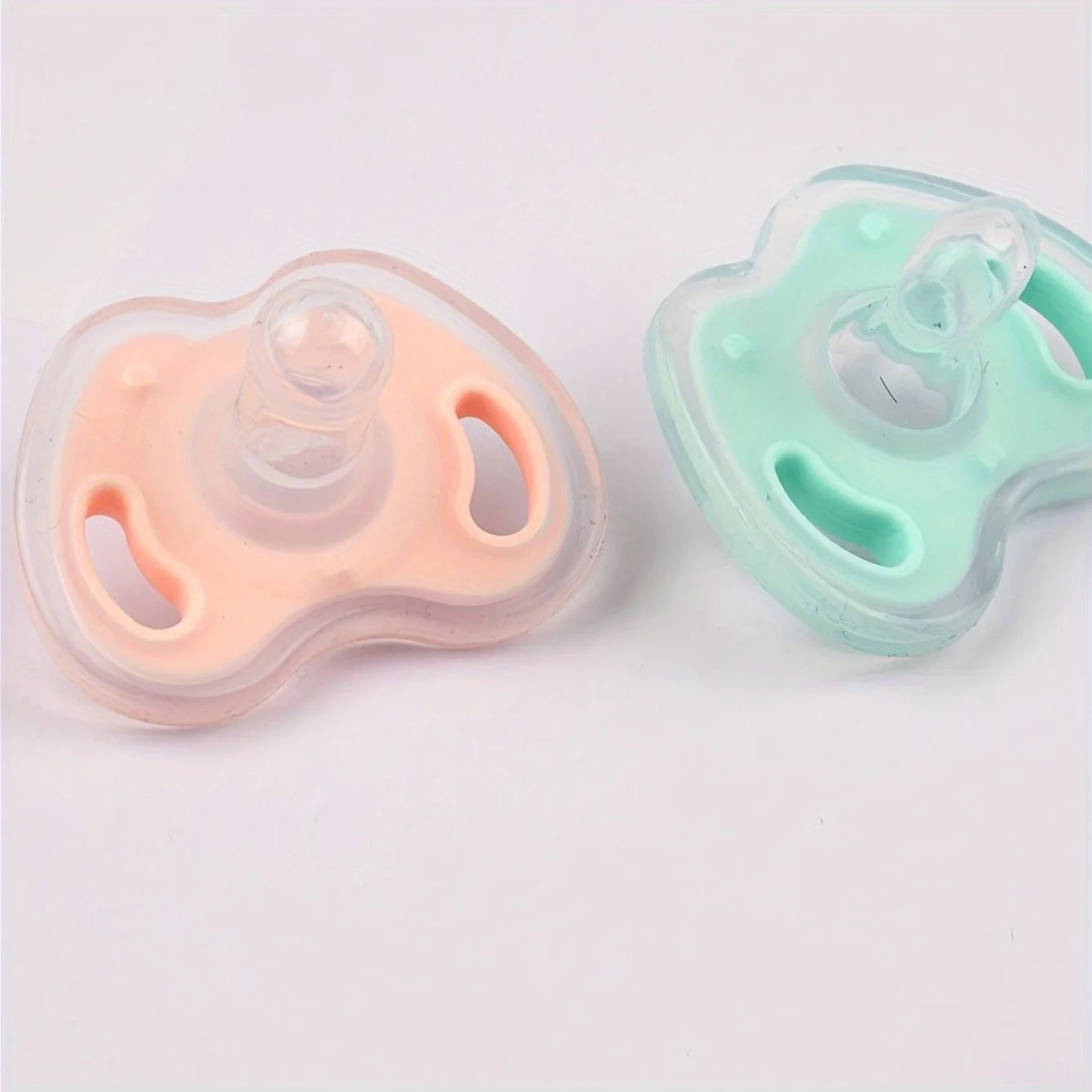 Soft Silicone Baby Pacifier For Newborns  BPAFree Gentle Soother 4
