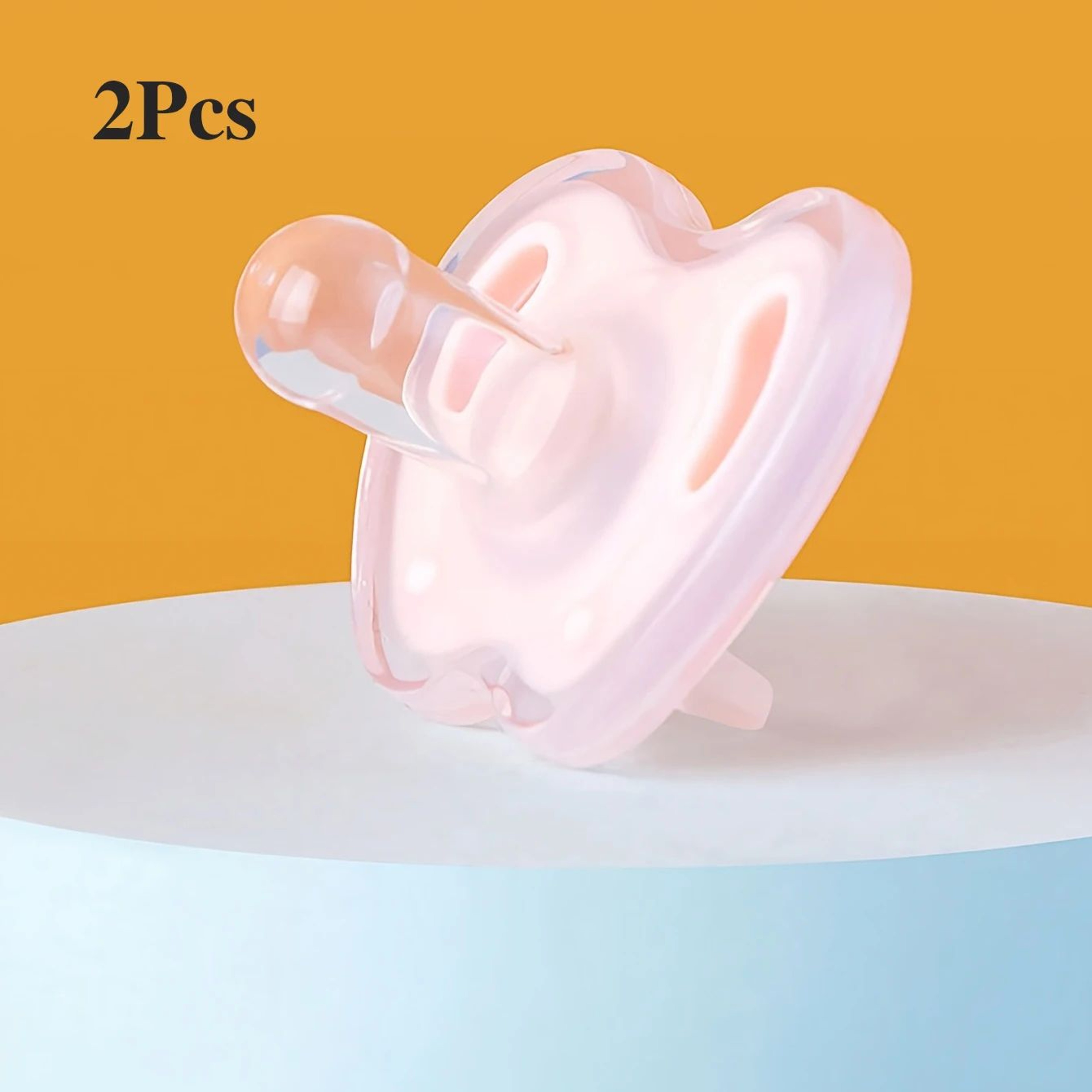 Soft Silicone Baby Pacifier For Newborns  BPAFree Gentle Soother 3
