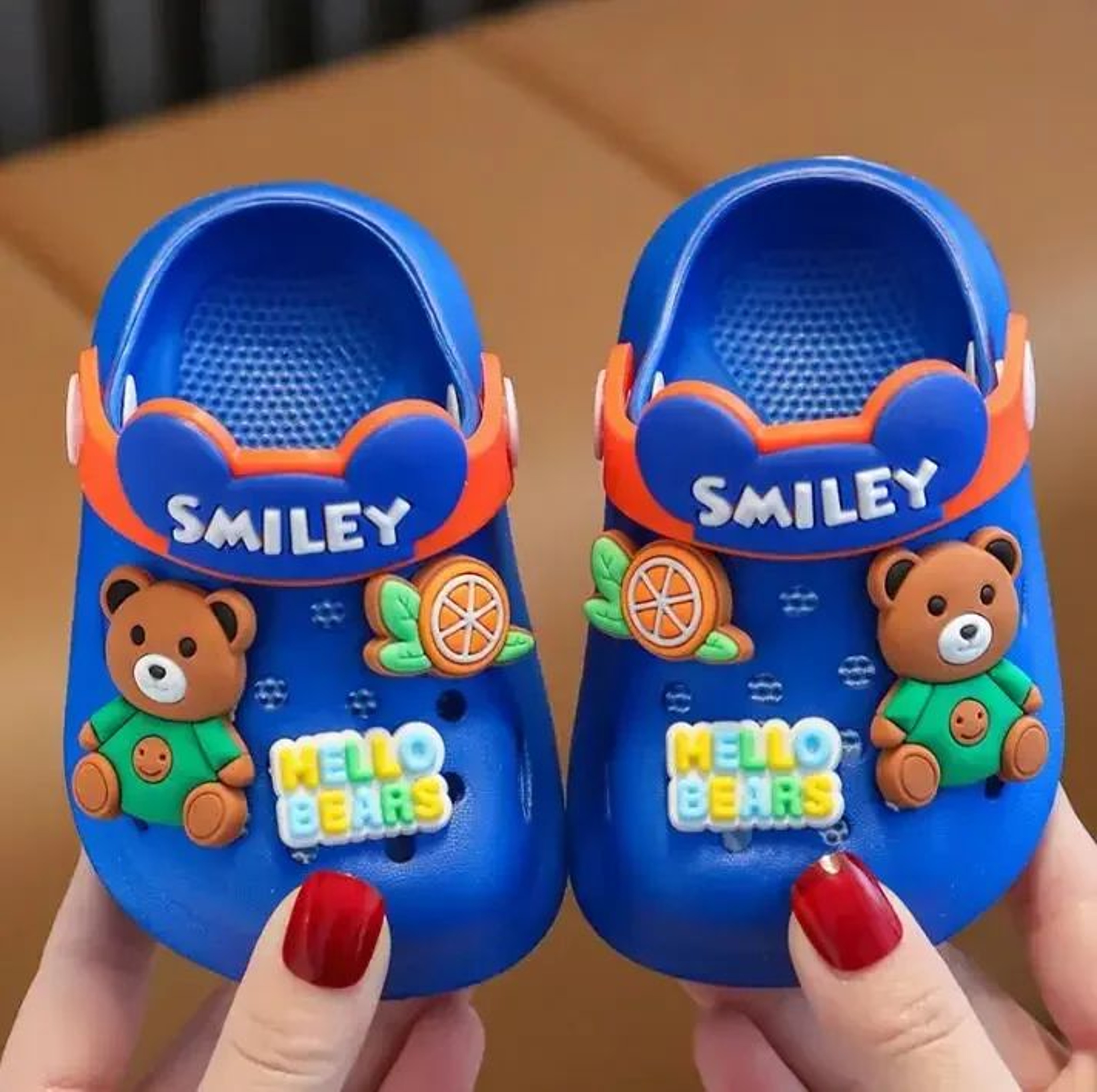 Cute Cartoon Baby Sandals  AntiSlip Infant Beach  Indoor Slippers 8