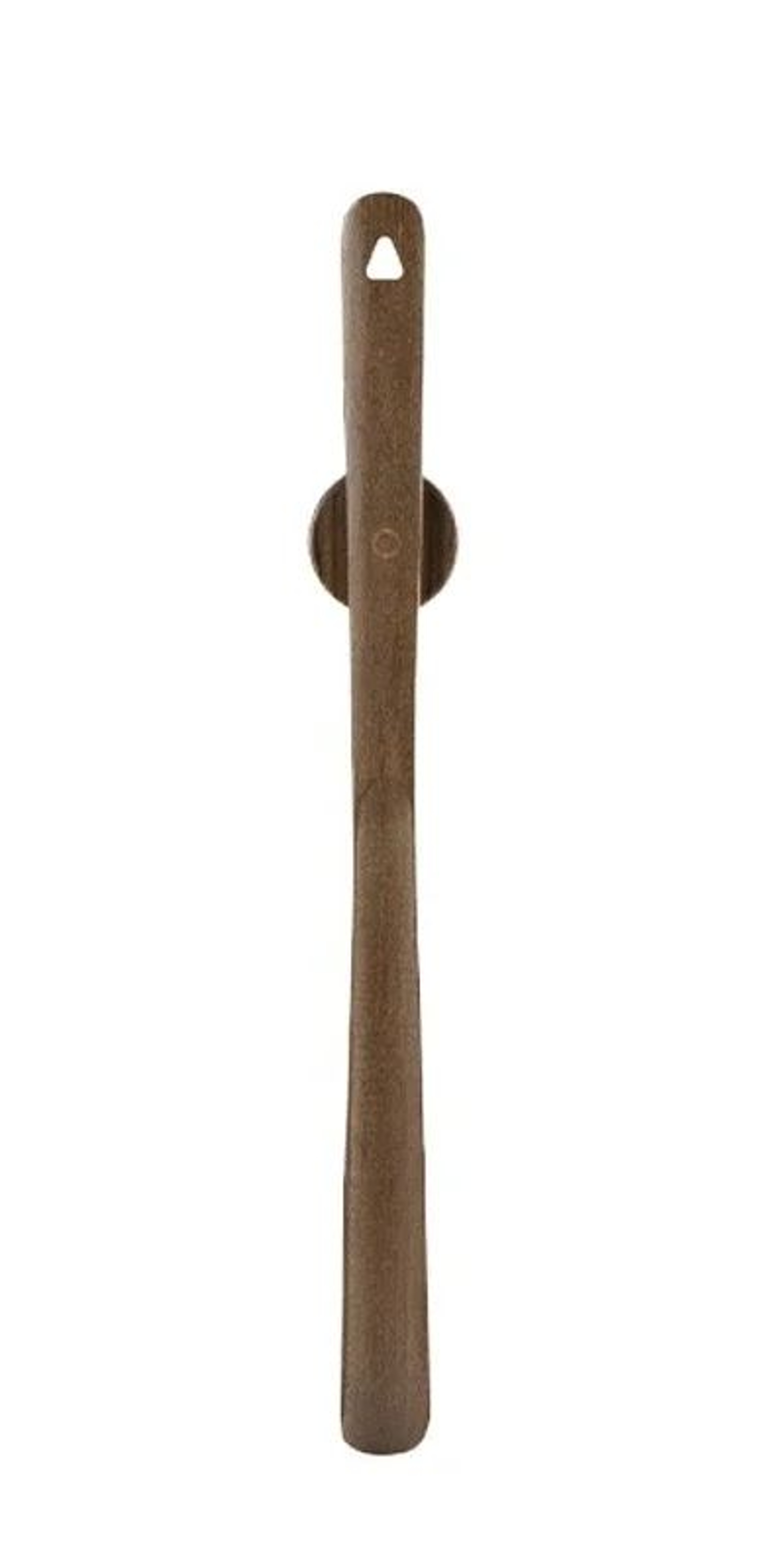 Magnetic Beech Wood Long Handle Shoe Horn With Wall Base 5