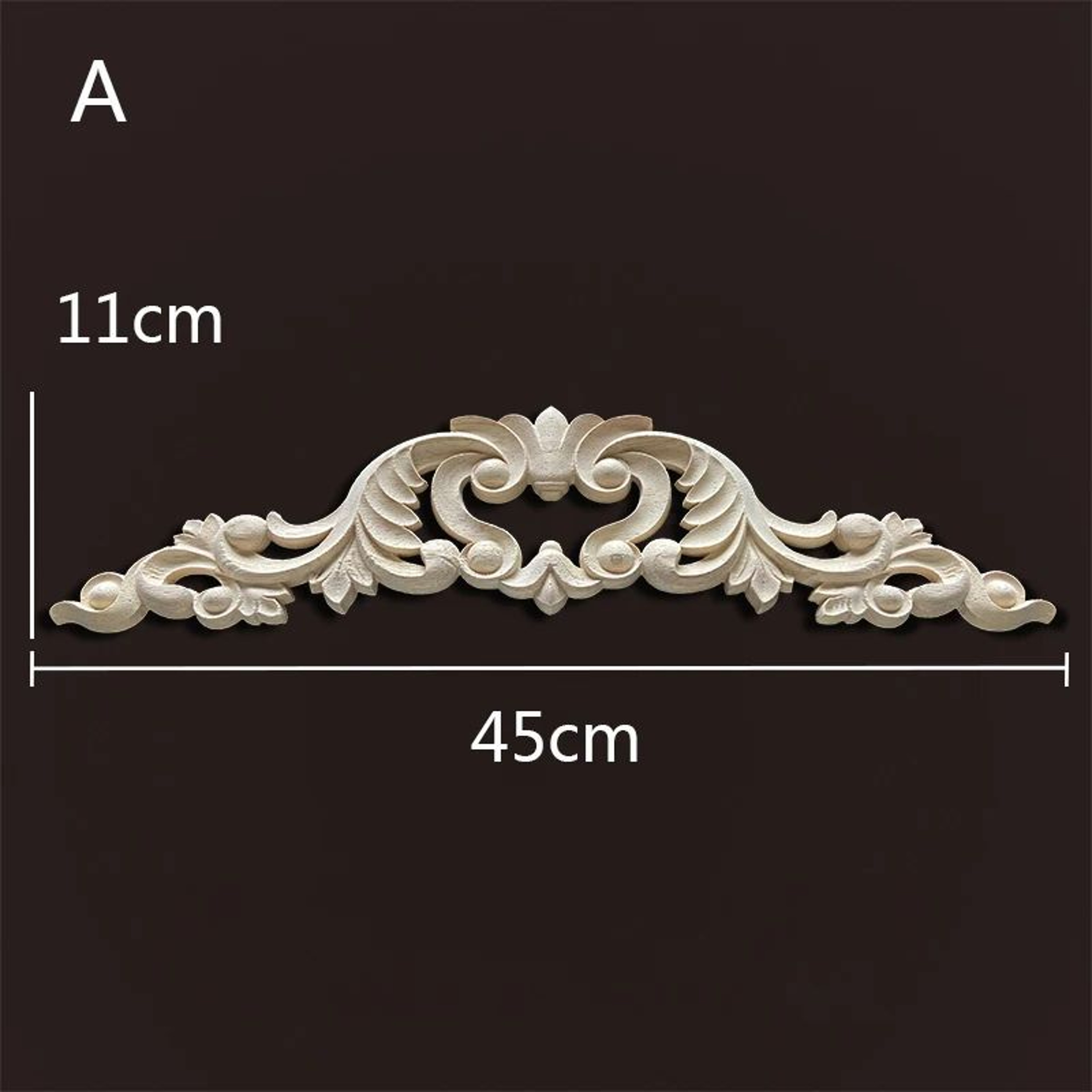Elegant Vintage Wood Appliques For Furniture  Home Decor 4