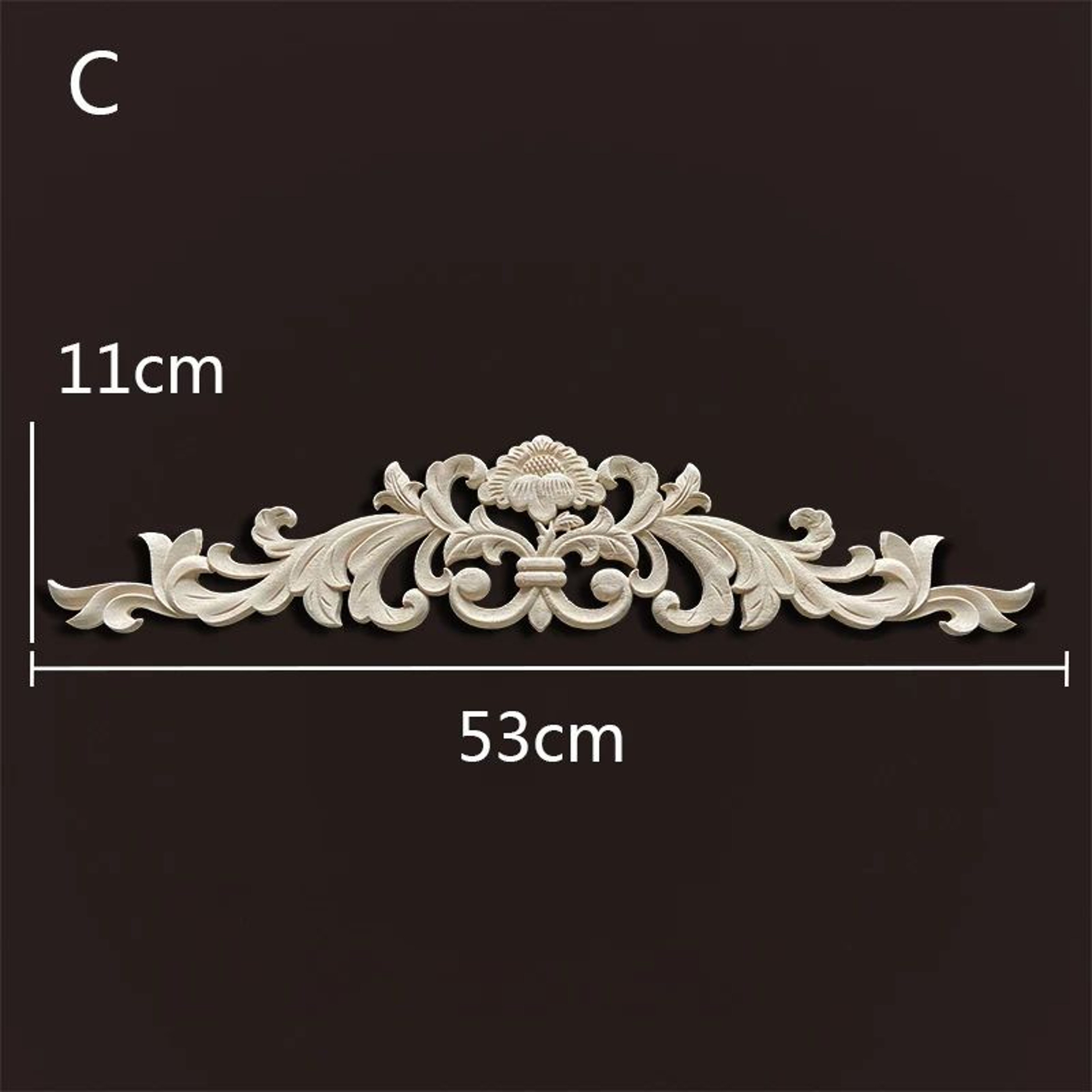Elegant Vintage Wood Appliques For Furniture  Home Decor 5