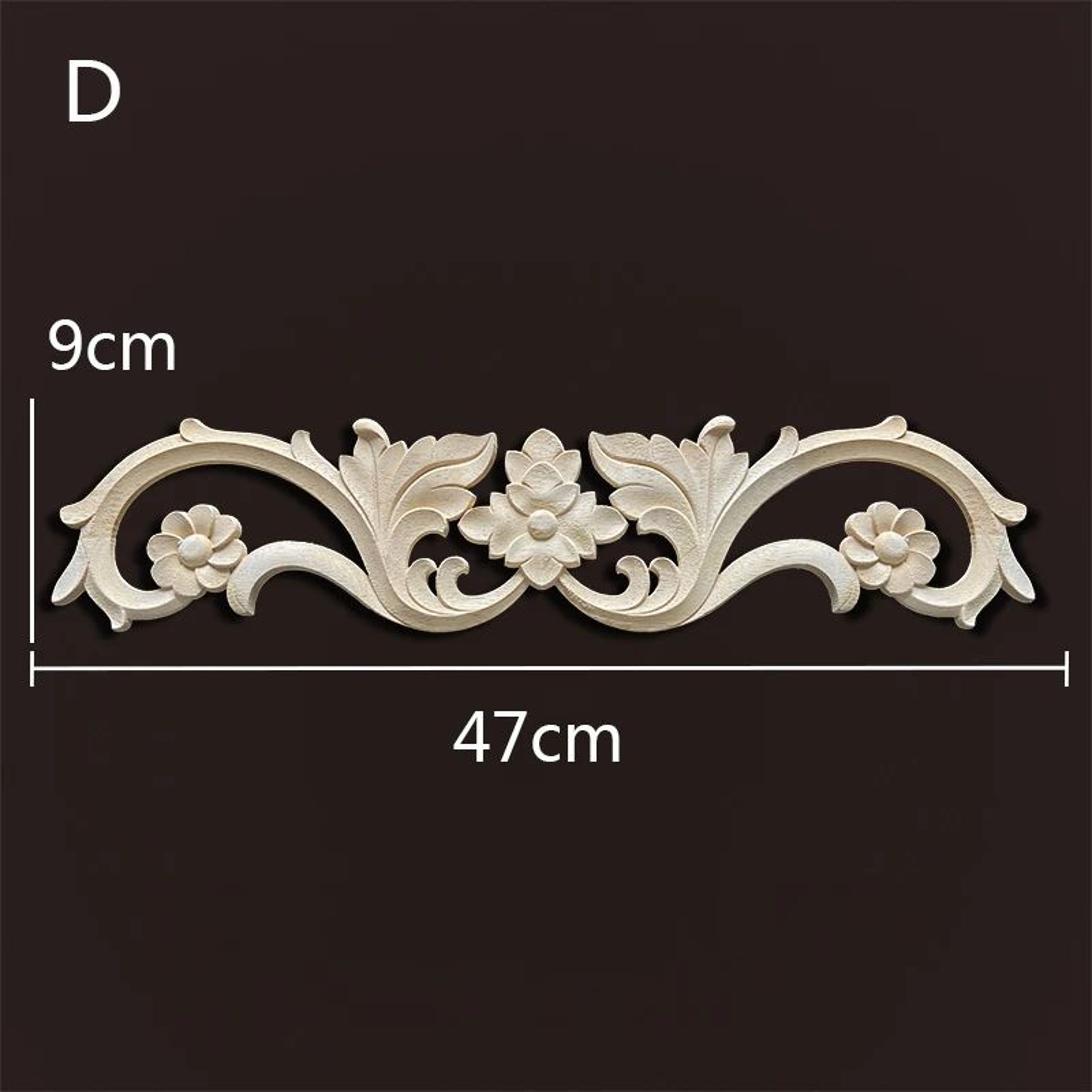 Elegant Vintage Wood Appliques For Furniture  Home Decor 6