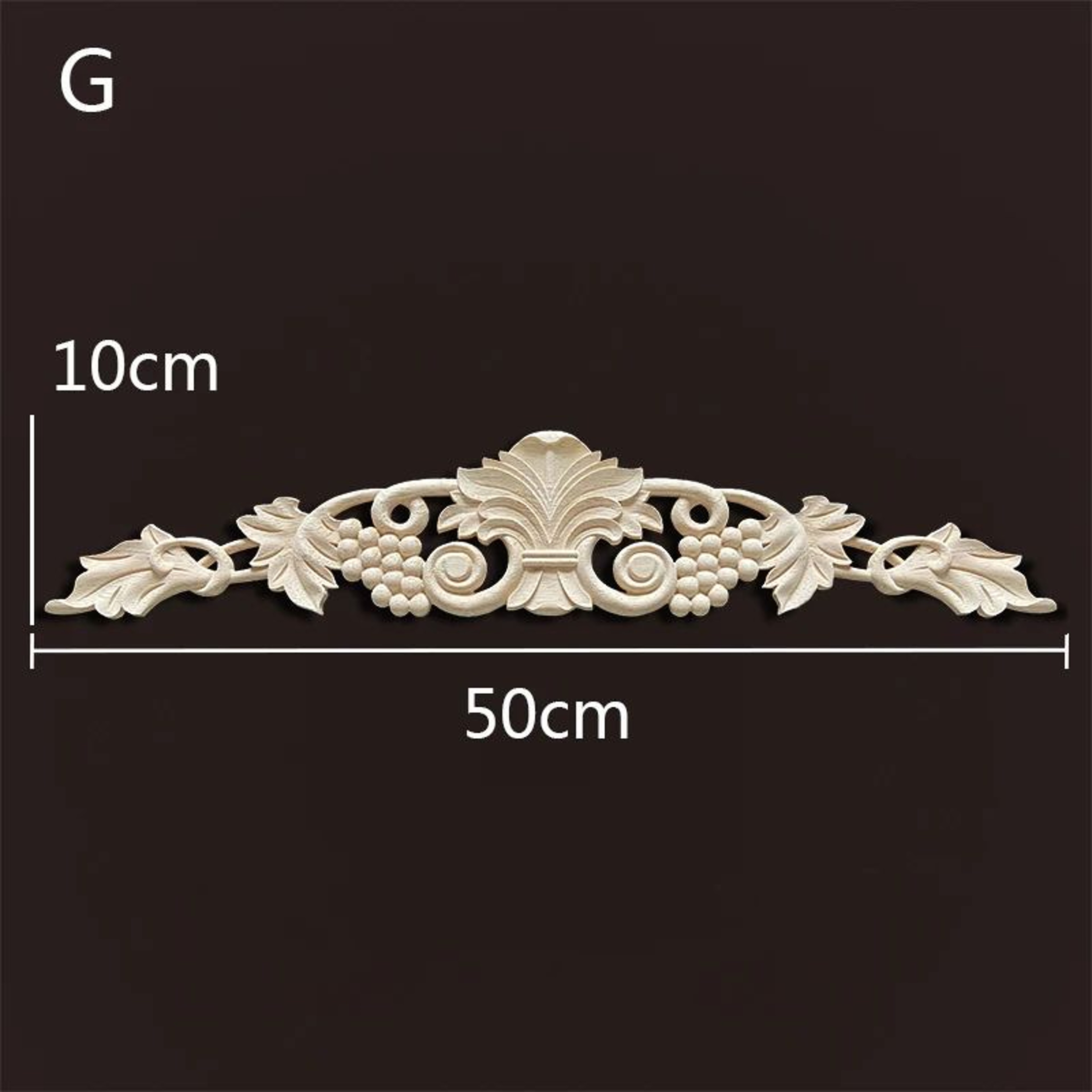 Elegant Vintage Wood Appliques For Furniture  Home Decor 9