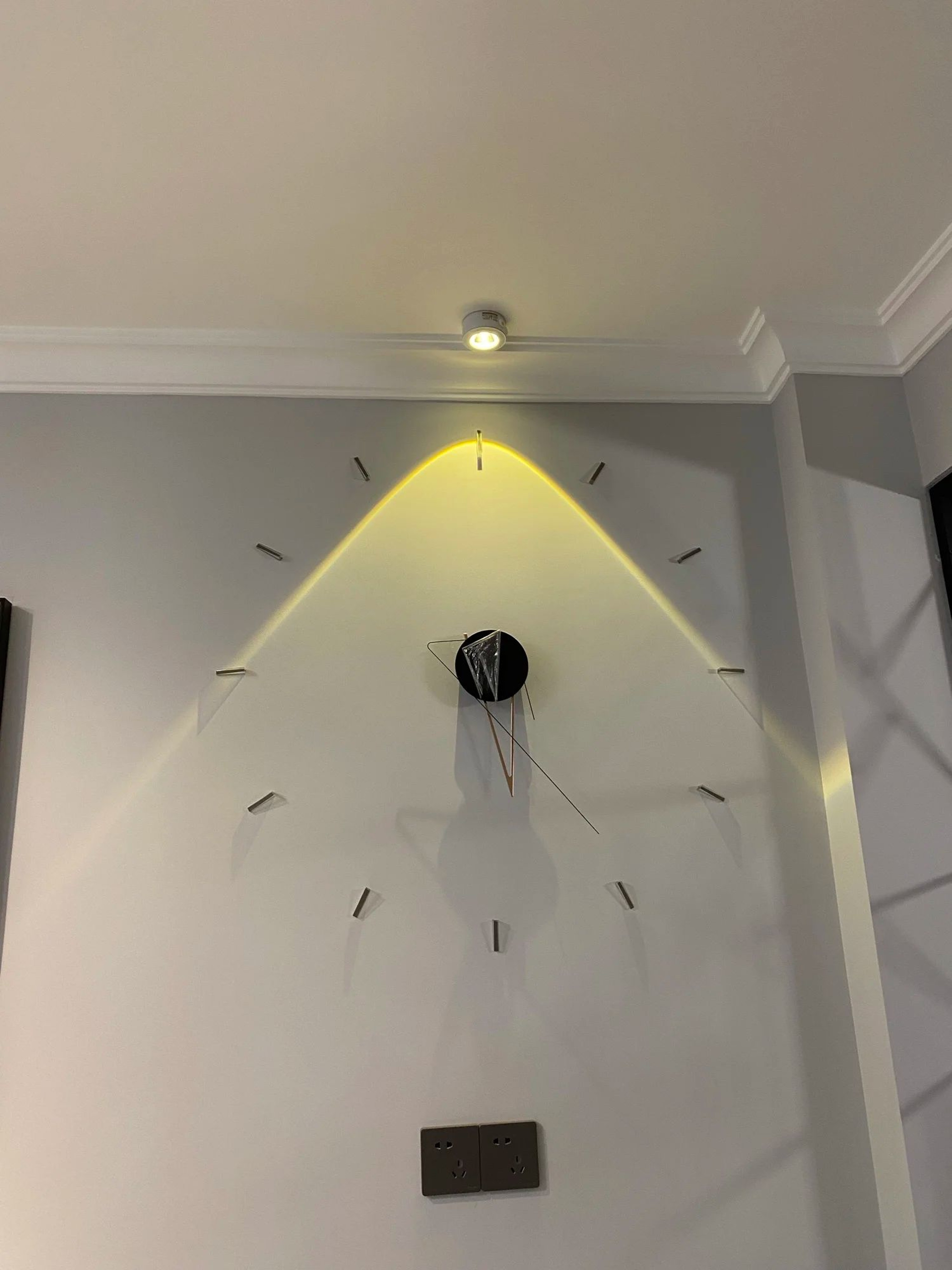 Custom DIY Wall Clock  Modern Minimalist Silent Large Wall Decor 1