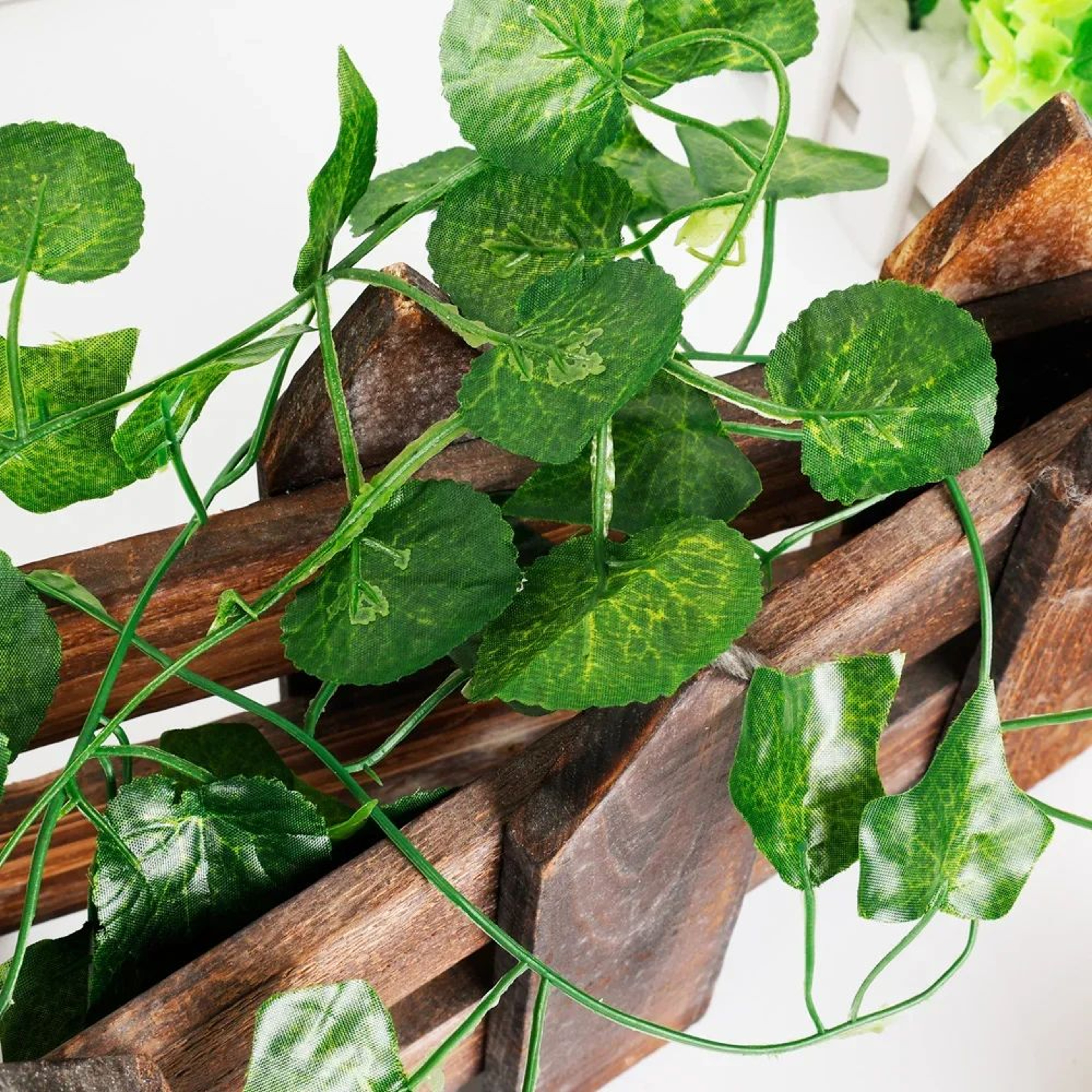 LushLook Fake Ivy Garland Artificial Ivy Vine For Hanging Wall And Outdoor Decor 4