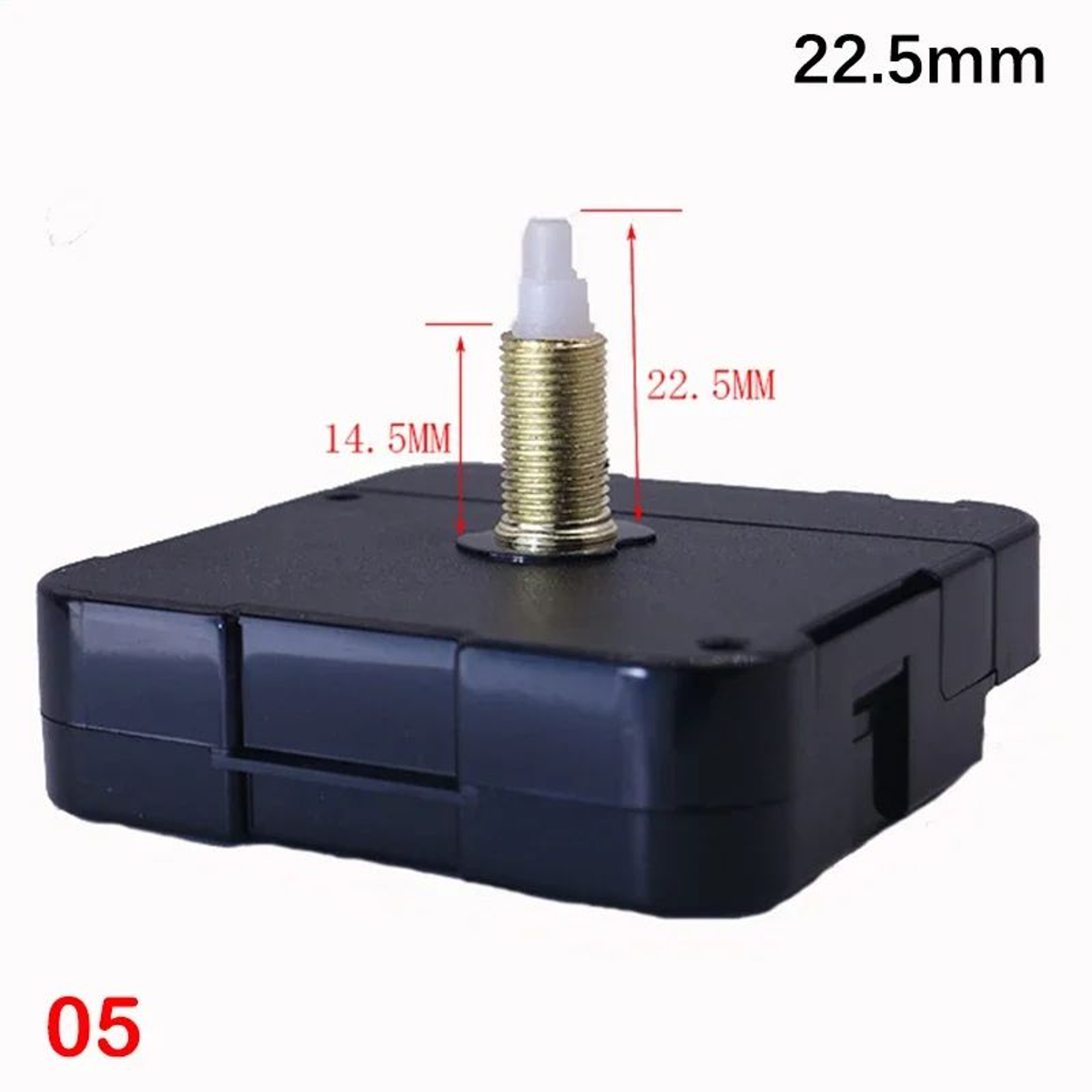 Silent Quartz Clock Mechanism Long Shaft DIY Wall Clock Repair Kit 6