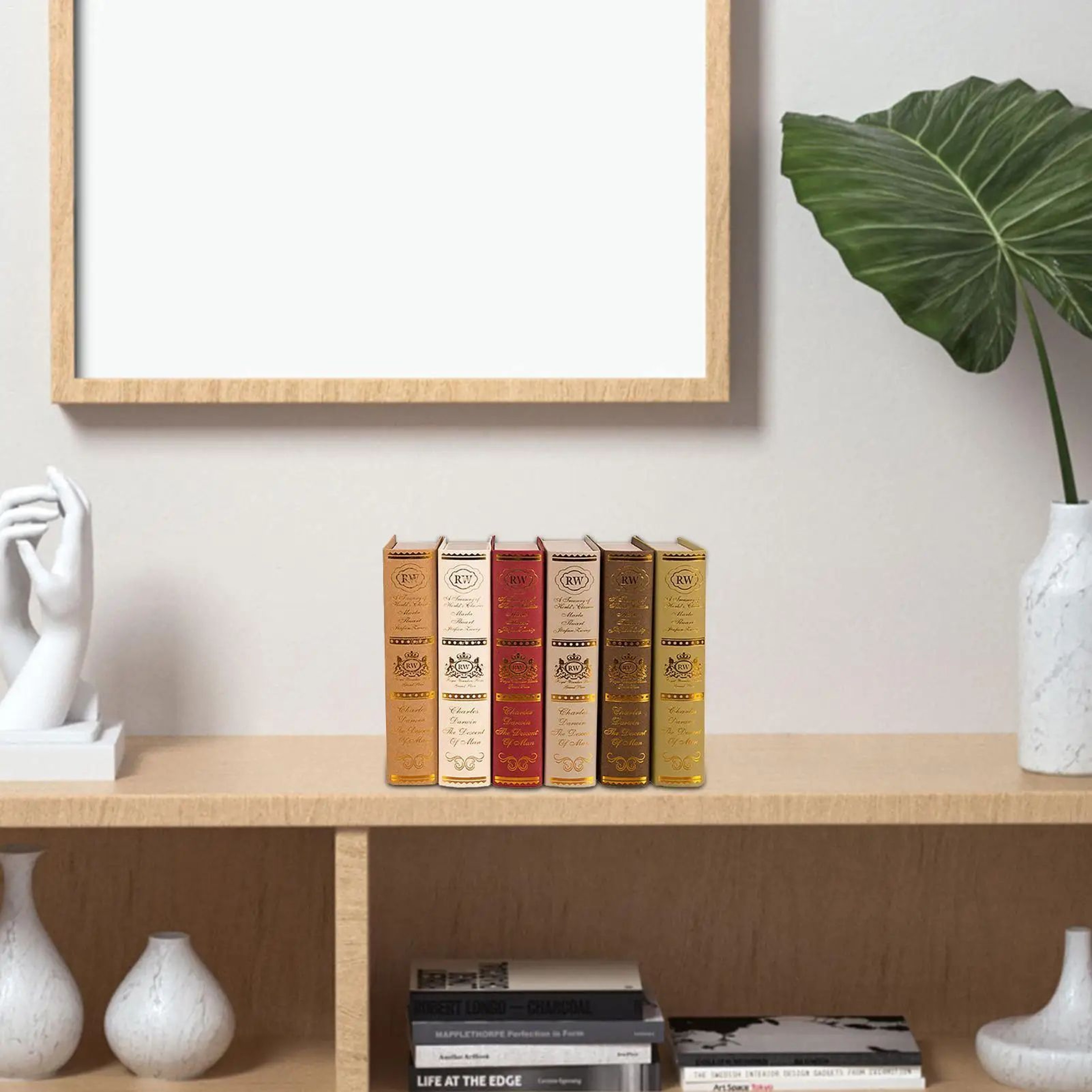 European Vintage Decorative Fake Books For Coffee Table  Home Styling 2
