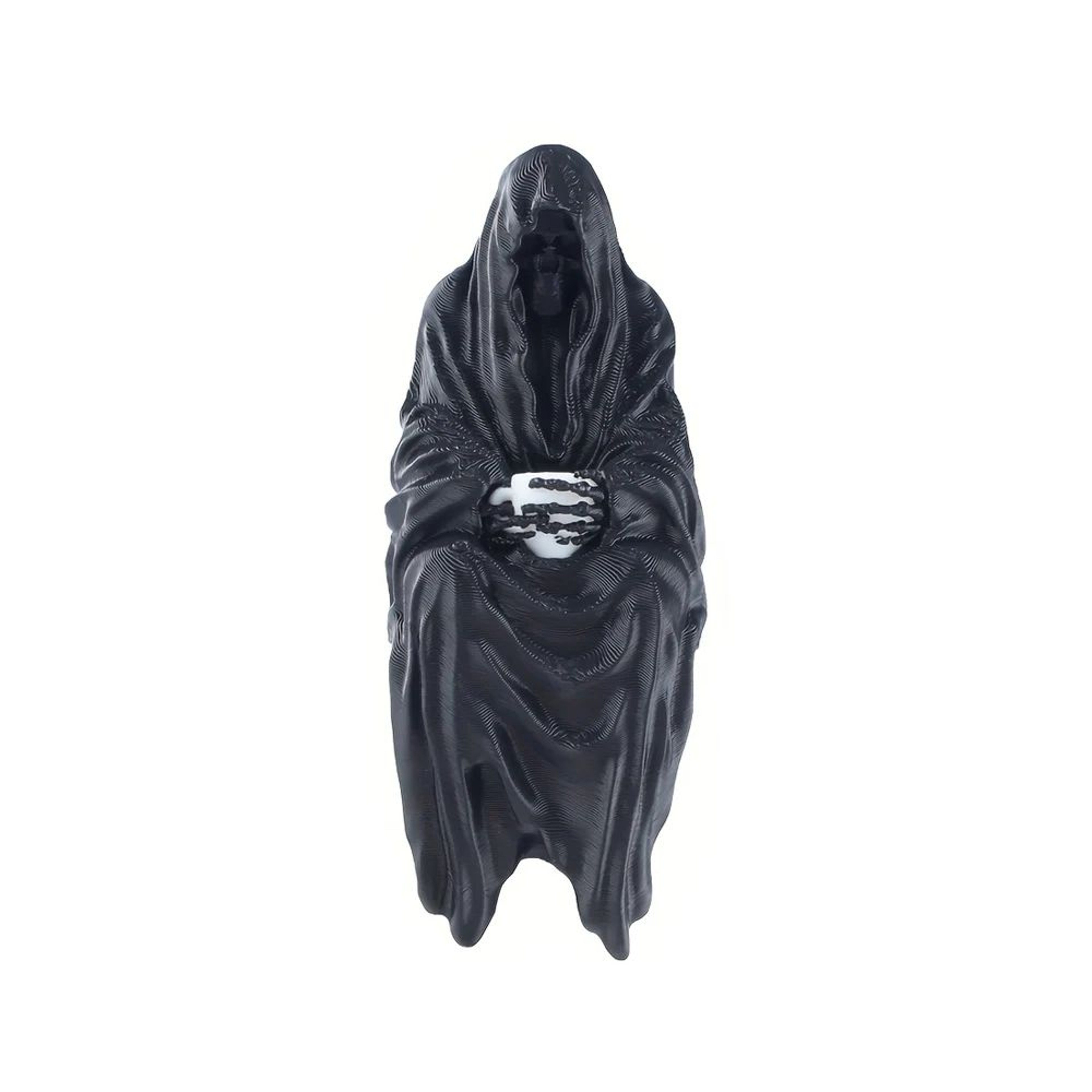 Mystic Veil Hooded Cloaked Statue For Gothic Home Decor 6