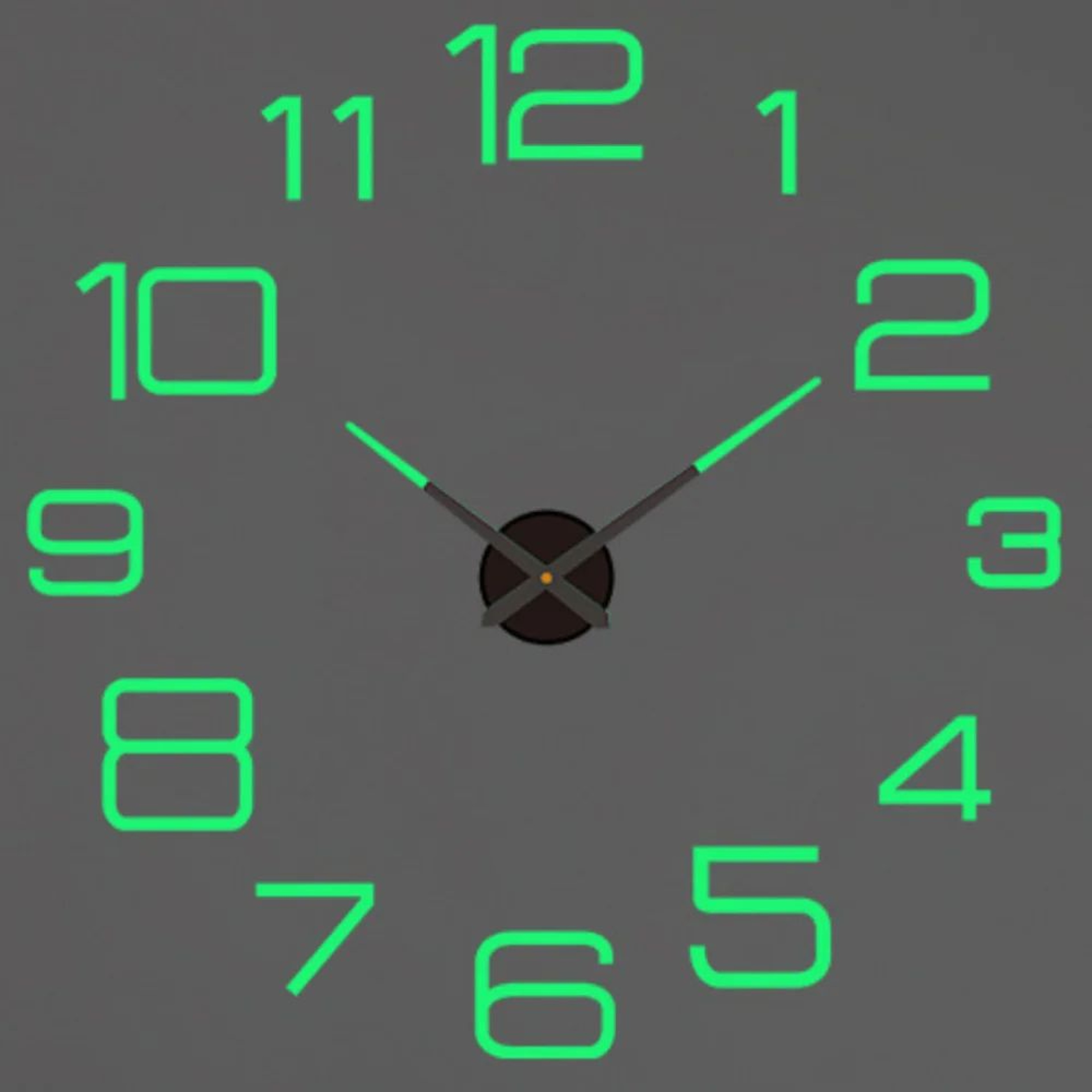 Modern Large Wall Clock DIY Acrylic Mirror Quartz Wall Decor 3