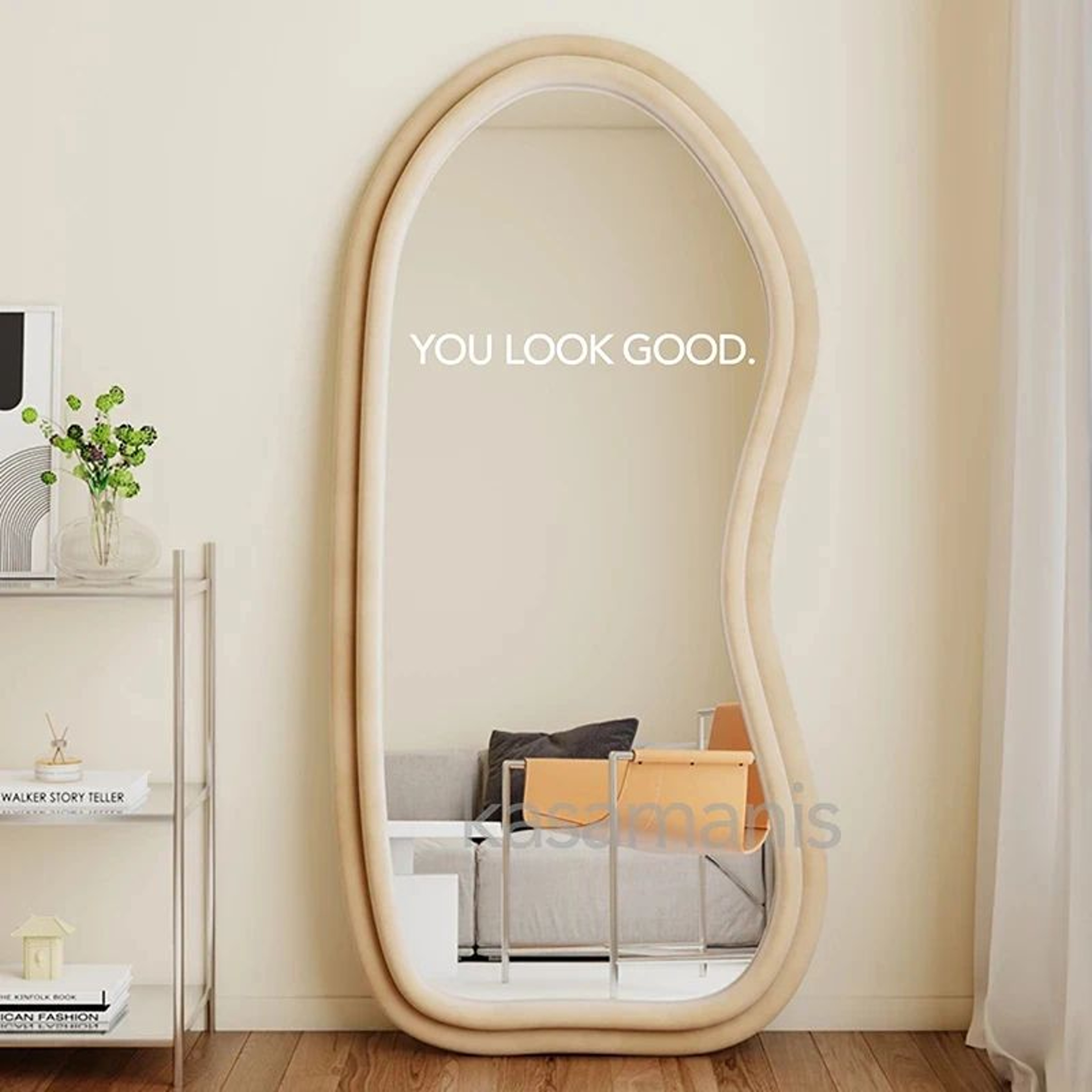 You Look Amazing Mirror Decal For Bathroom And Bedroom Inspirational Vinyl Wall Sticker 5
