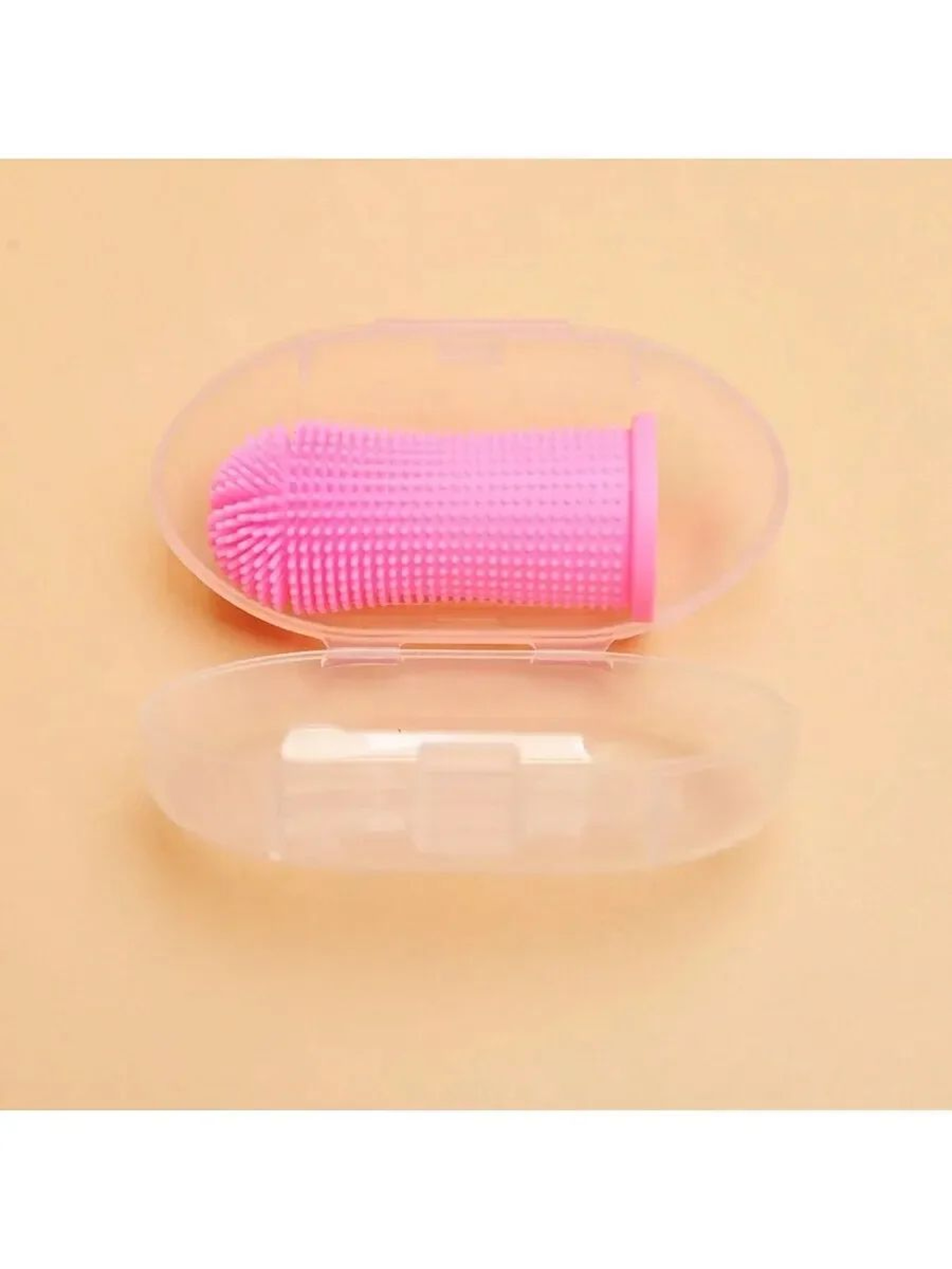 Gentle Silicone Pet Finger Toothbrush For Dogs  Cats 9