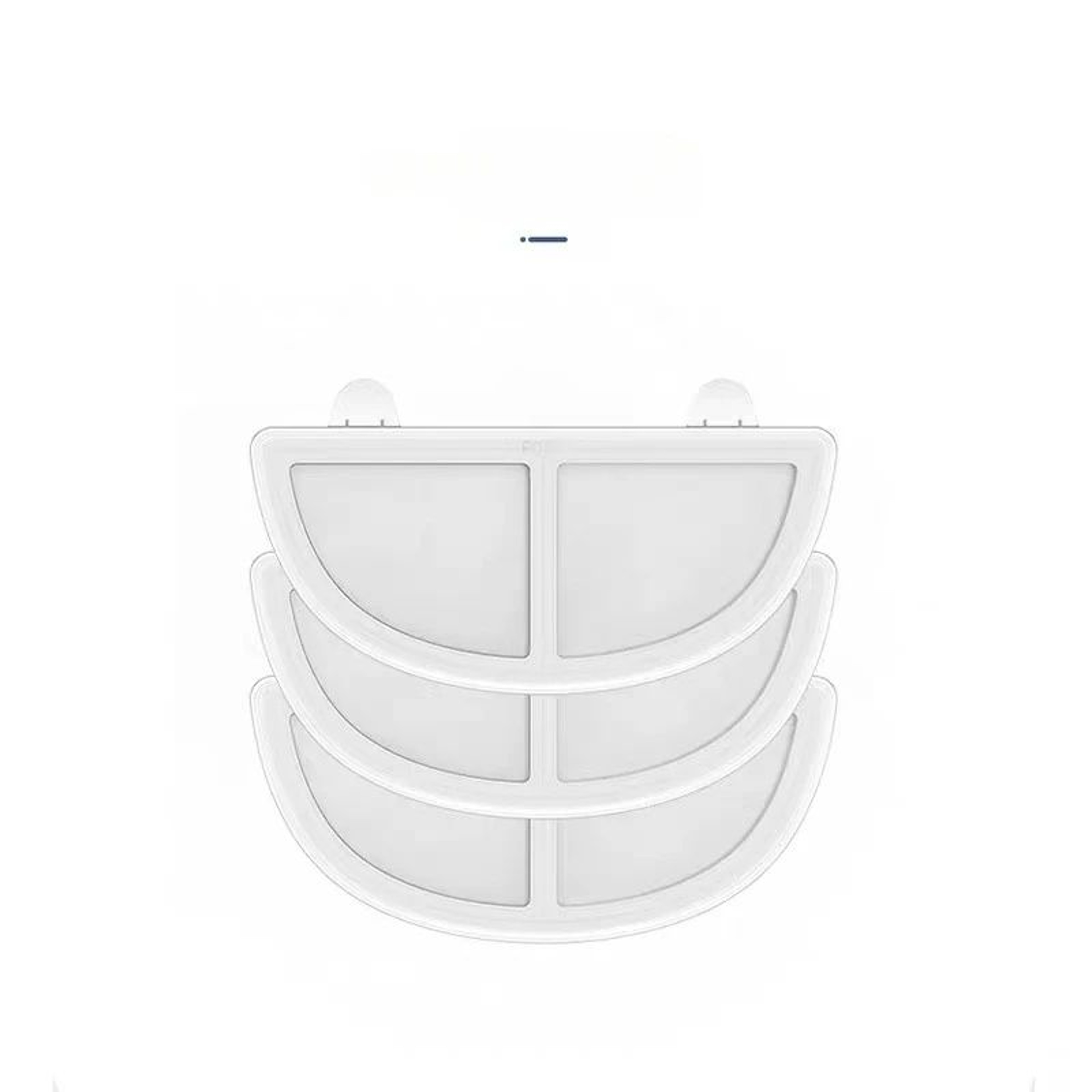 Homerun Cat Water Fountain Replacement Filter Set  Triple Action Cat Water Fountain Filters  Sponge 6
