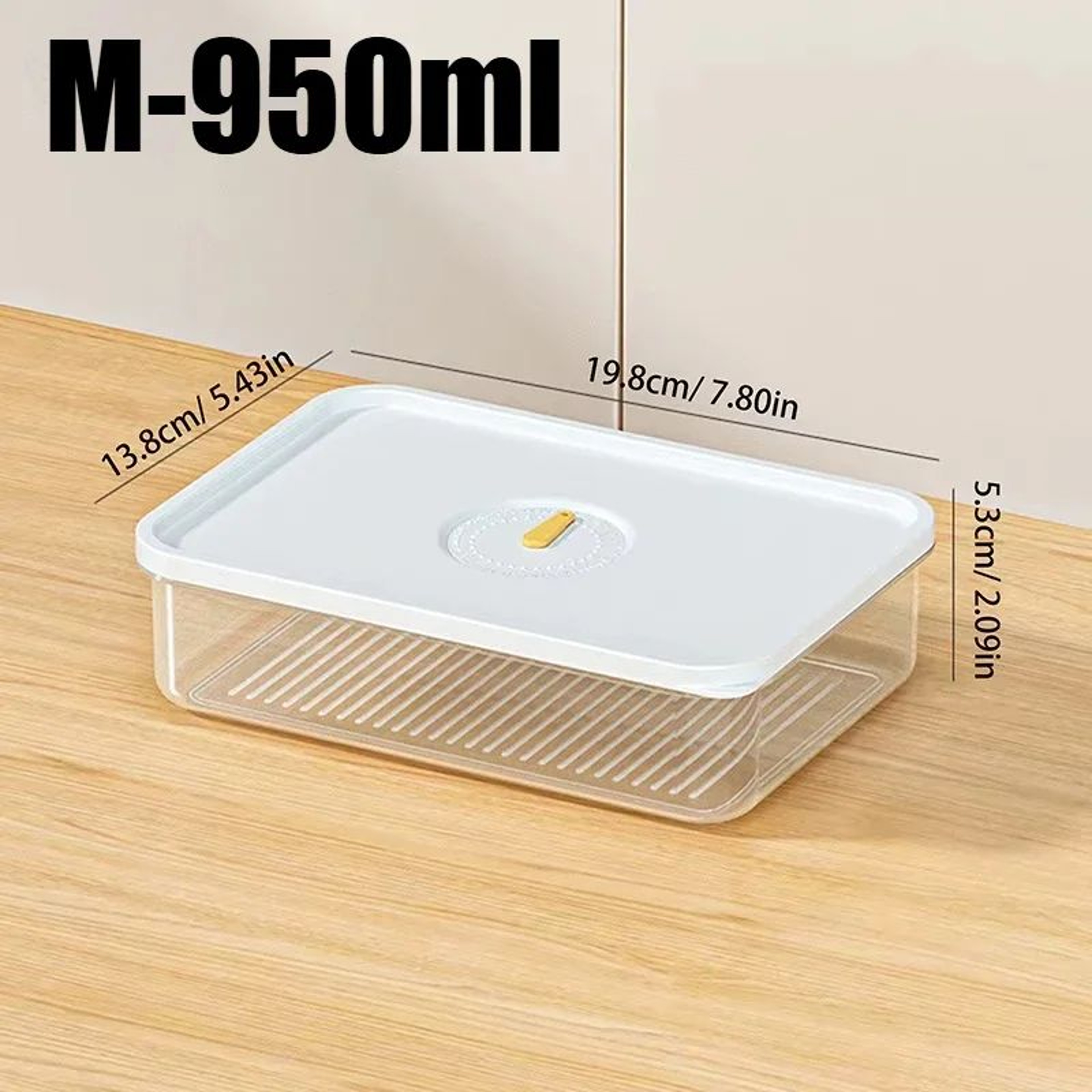 FreshLock Lunch Meat Container  Cheese Keeper Refrigerator Organizer 7