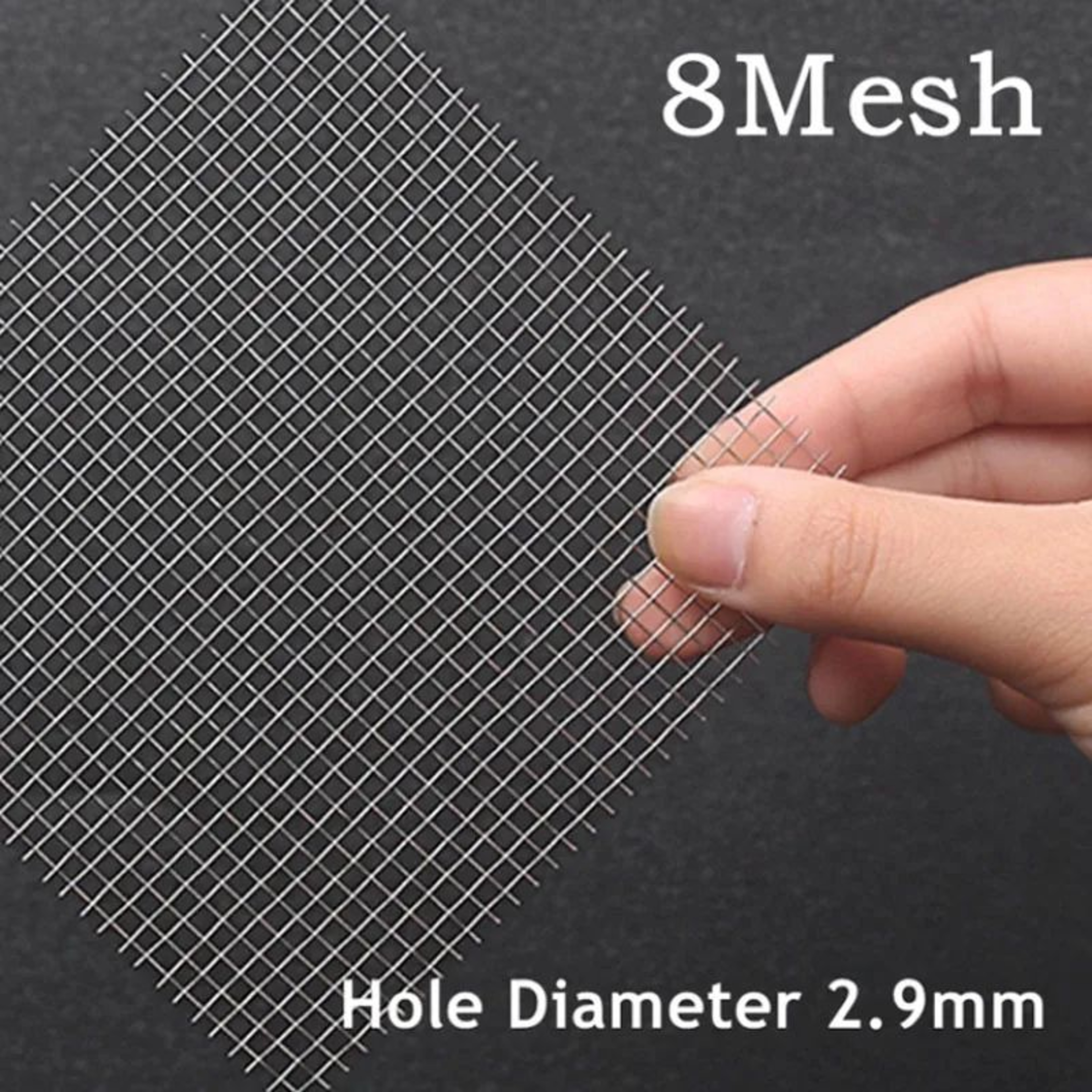 30 X 30 Cm Stainless Steel Wire Mesh Filter Screen 304 Woven Filtration Sheet 7