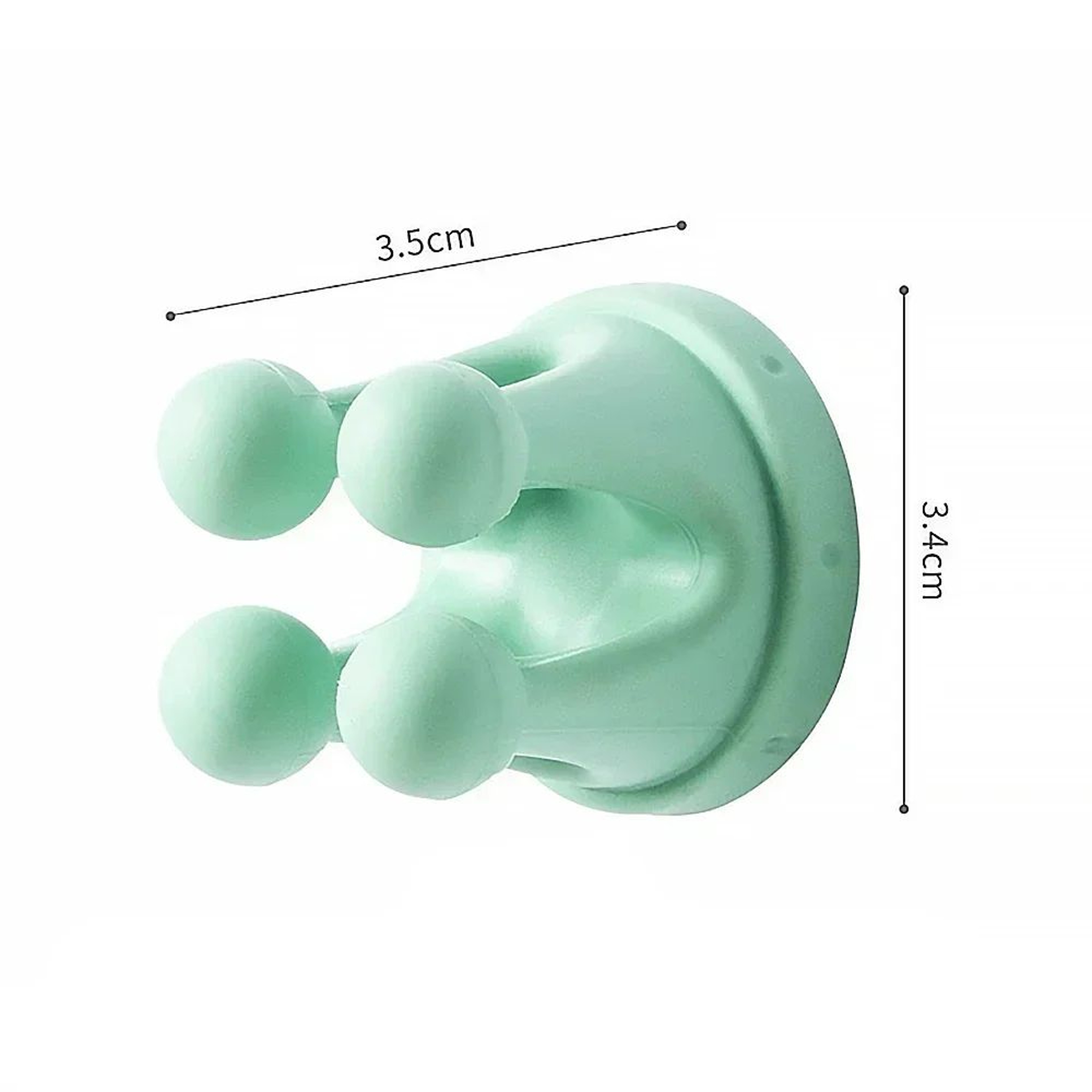 Silicone Toothbrush Holder Wall Mount Waterproof Self Adhesive Bathroom Organizer 6