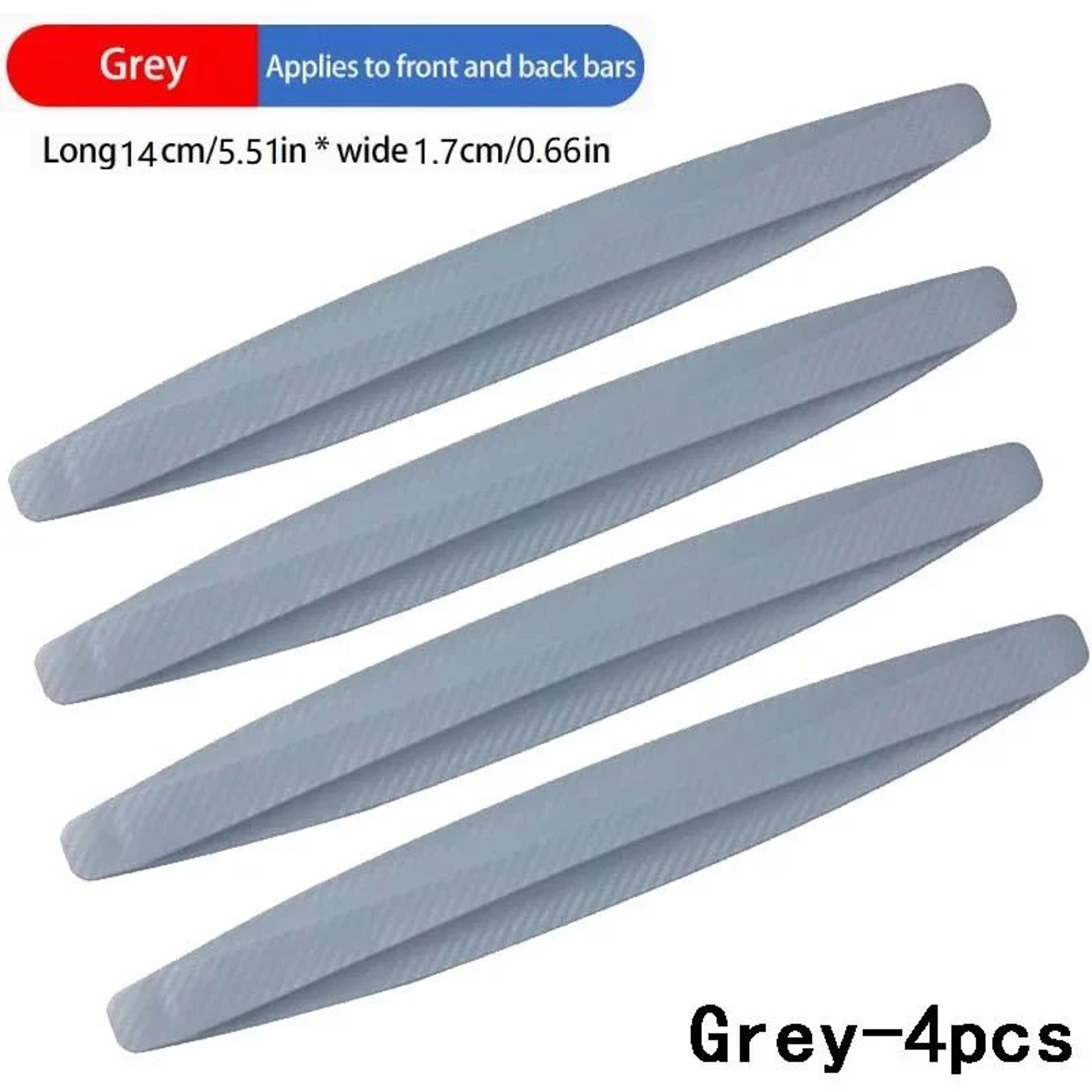 Universal Car Bumper Protector AntiScratch Adhesive Guard Strip For Cars 9