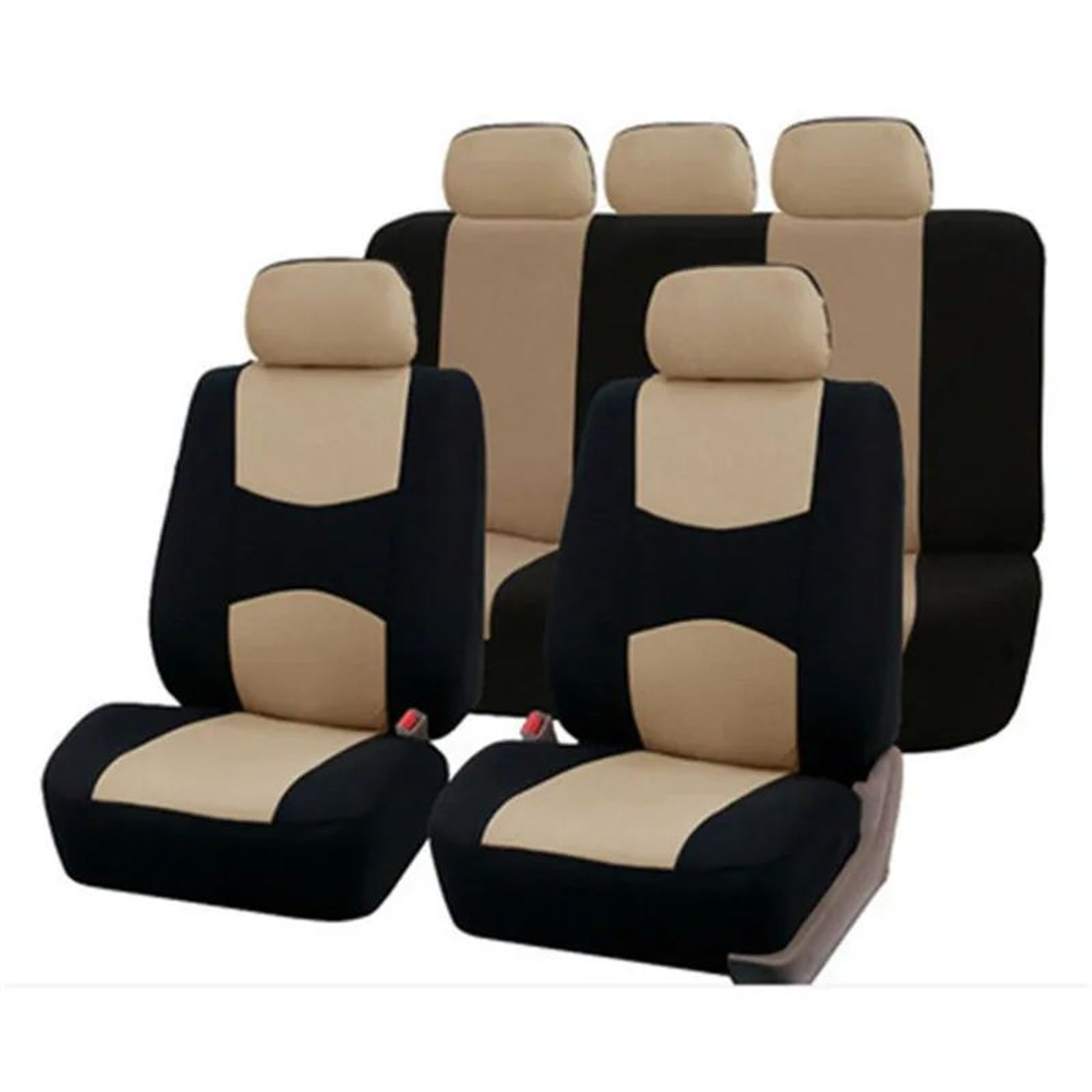 Universal 5 Seat Car Seat Covers Waterproof Full Set For Cars Trucks And SUVs 15