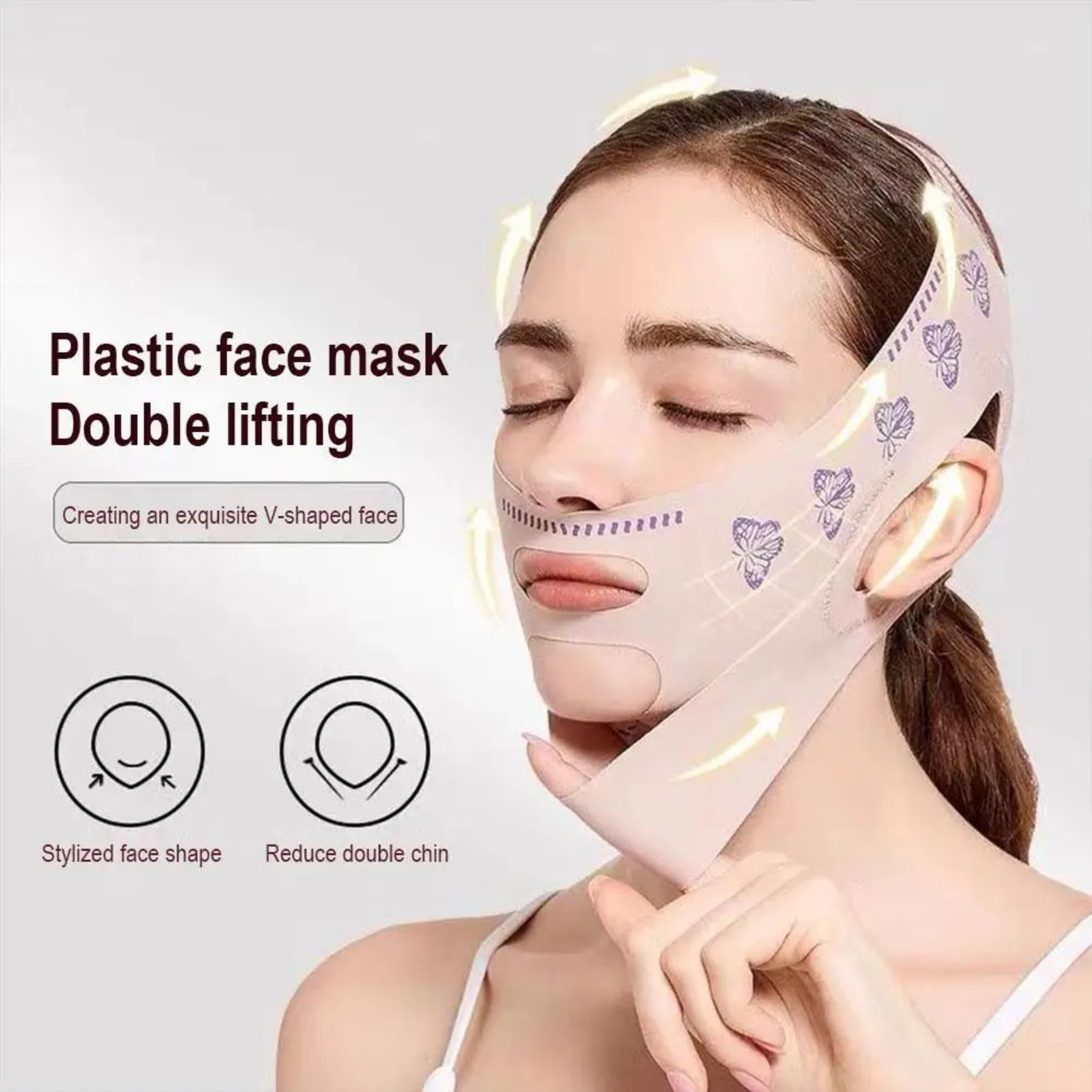 ContourLift Face Slimming Band V Line Chin Lift Strap For Jawline Support 1