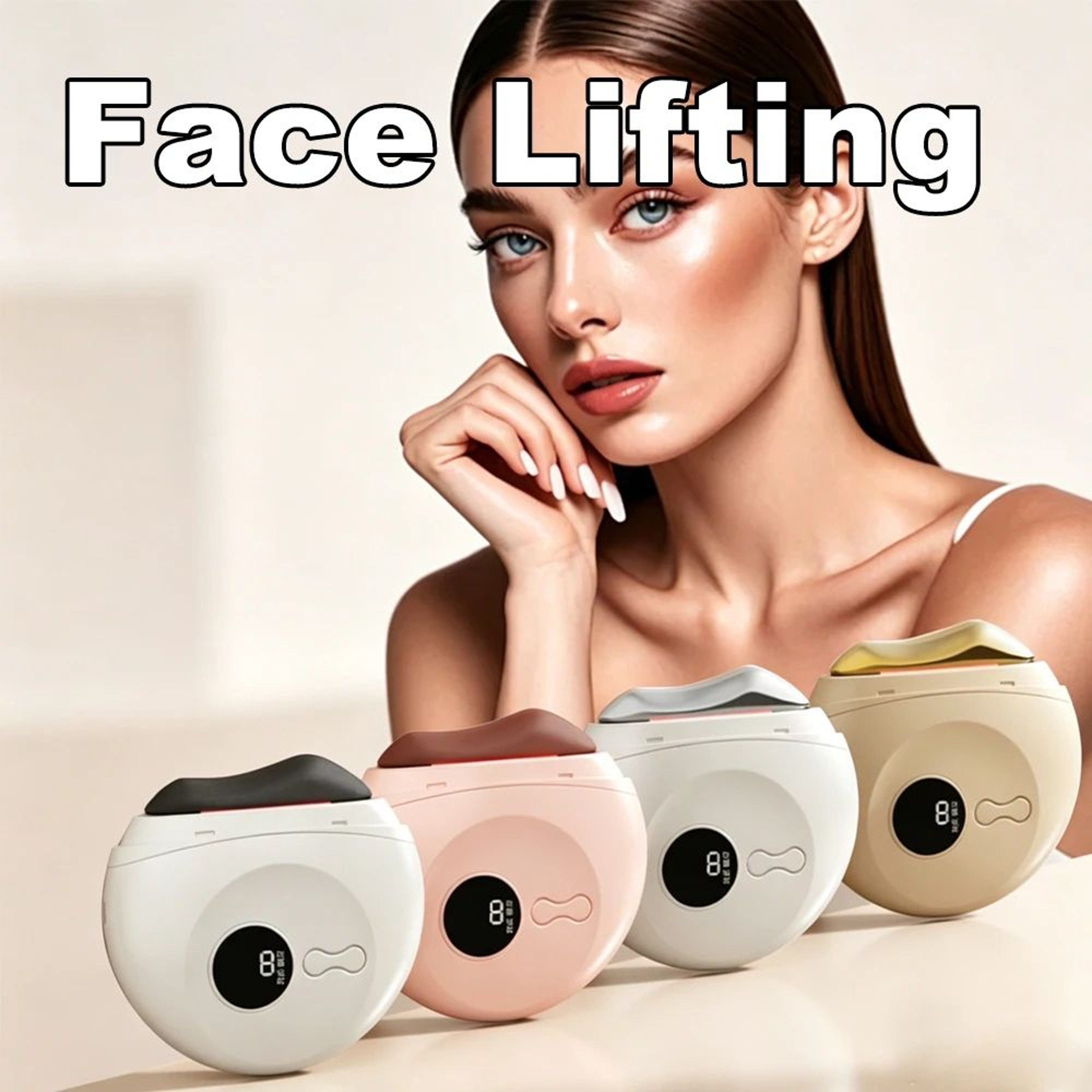 Electric Gua Sha Tool Face Lifting Massager With Heat And Vibration 4