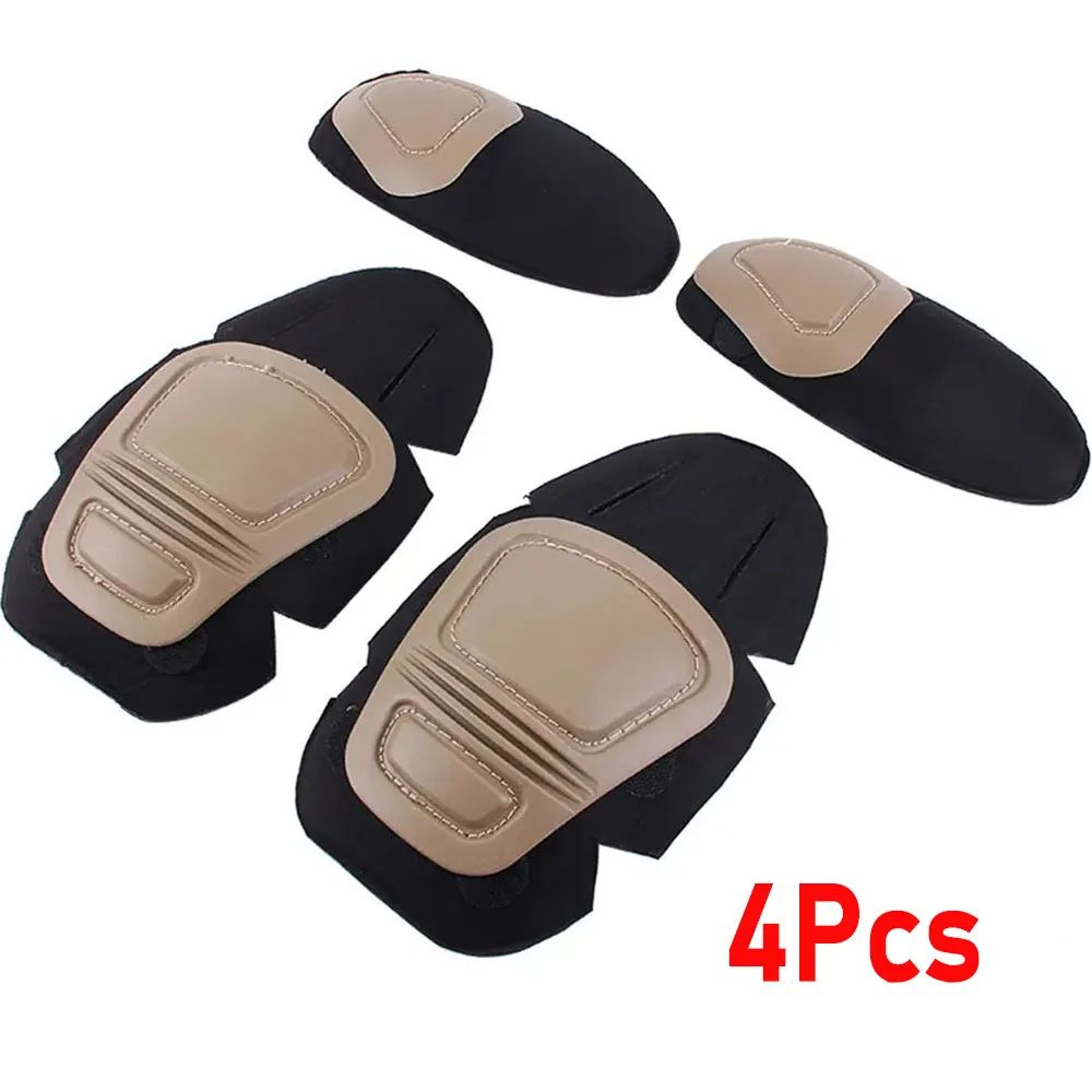 Tactical Knee And Elbow Pad Inserts For Airsoft Combat Gear 8