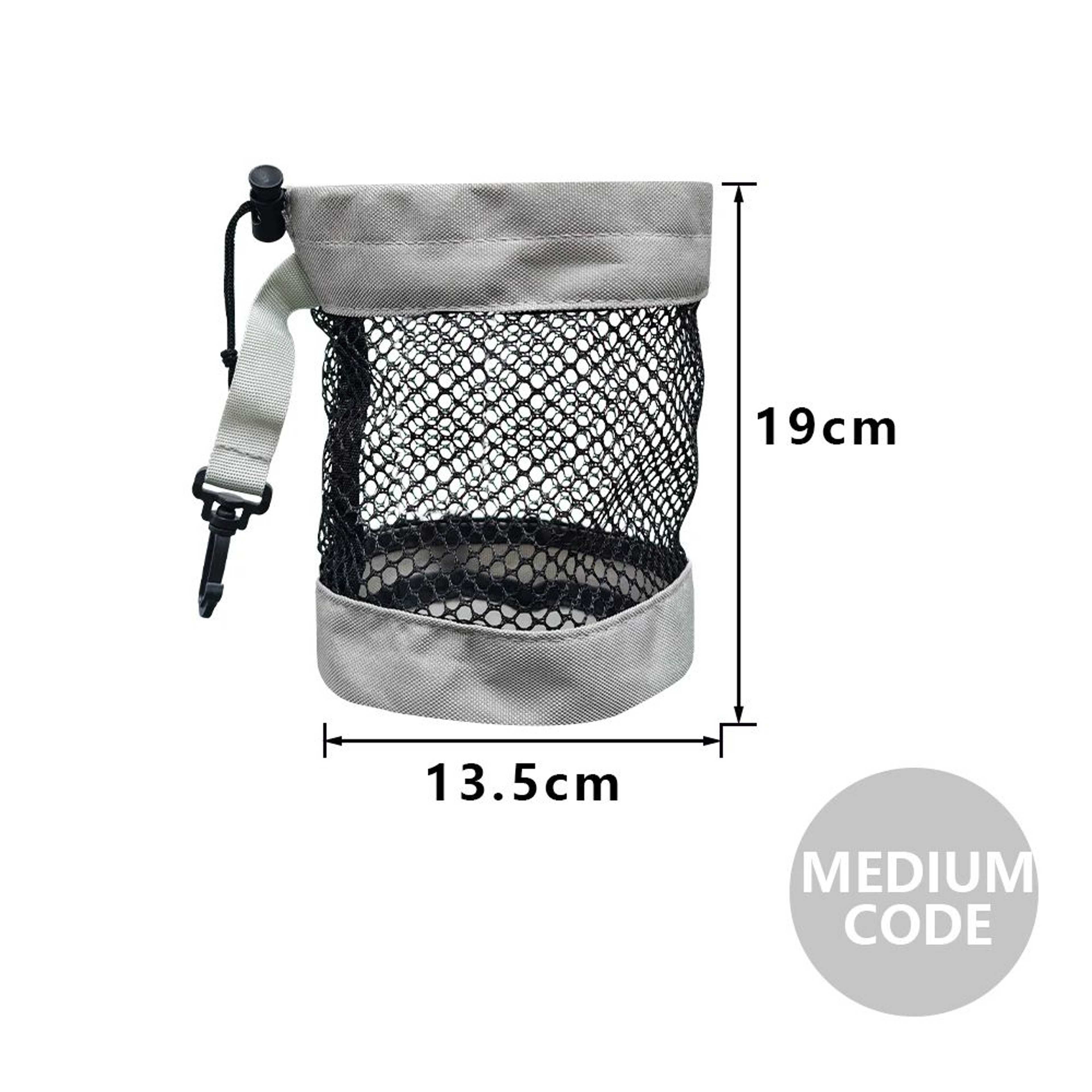 Golf Ball Pouch With Clip Portable Golf Ball Holder Mesh Golf Ball Bag For Golf Bags 13