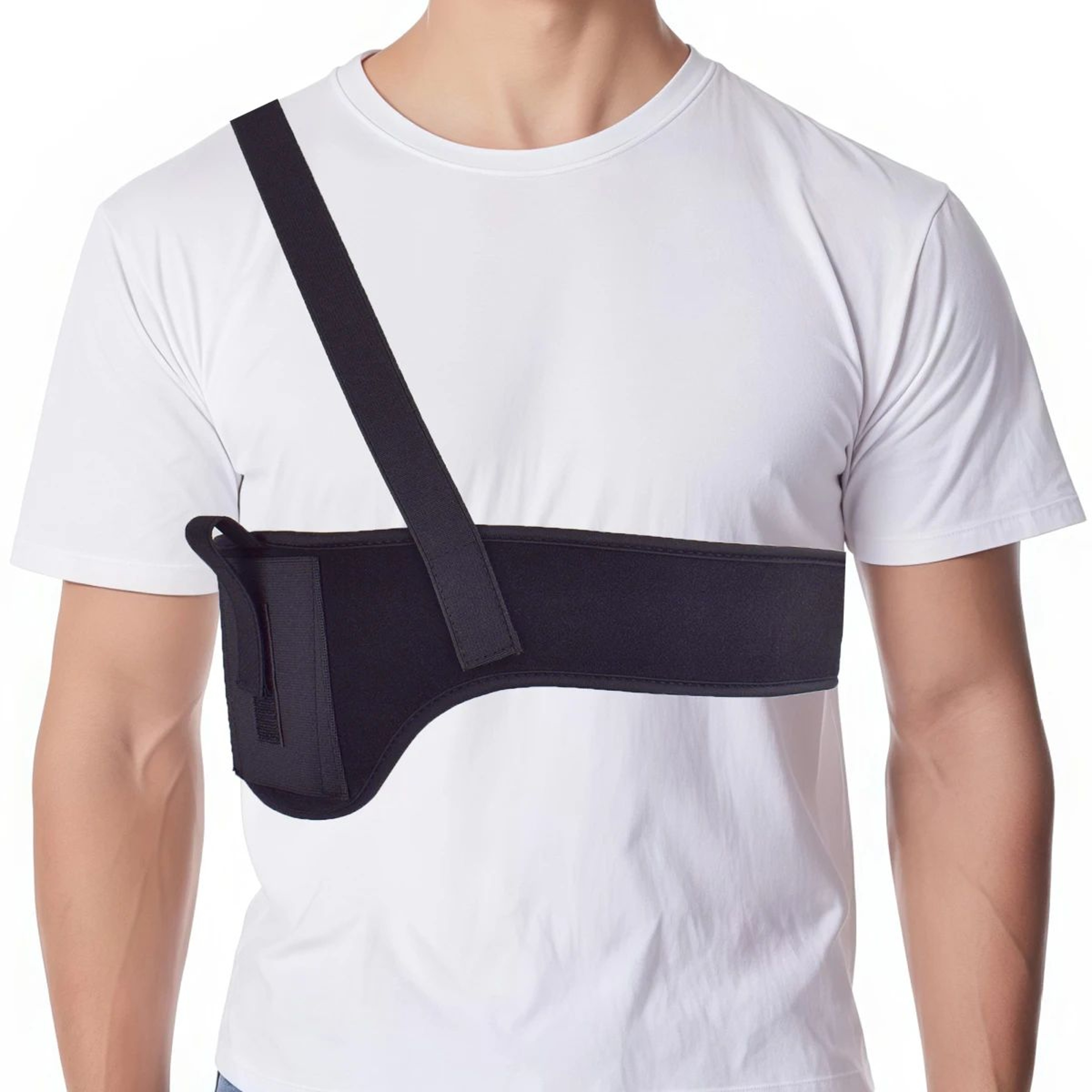 Covert Tactical Underarm Utility Harness Adjustable Shoulder Holster Bag For EDC And Outdoor Gear 7