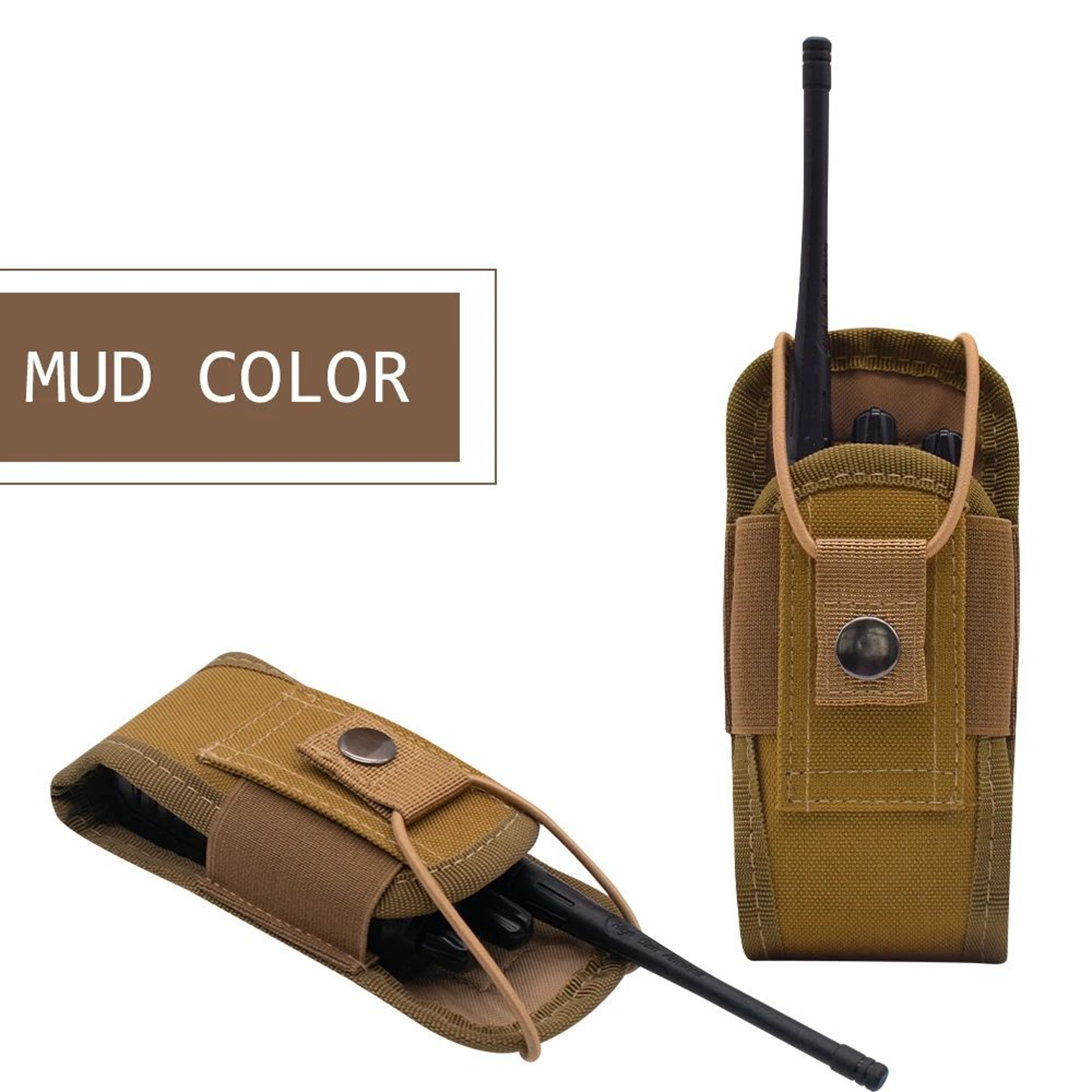 Tactical Walkie Talkie Pouch Molle Radio Pouch 600D Oxford Utility Holder For Outdoor Gear 6
