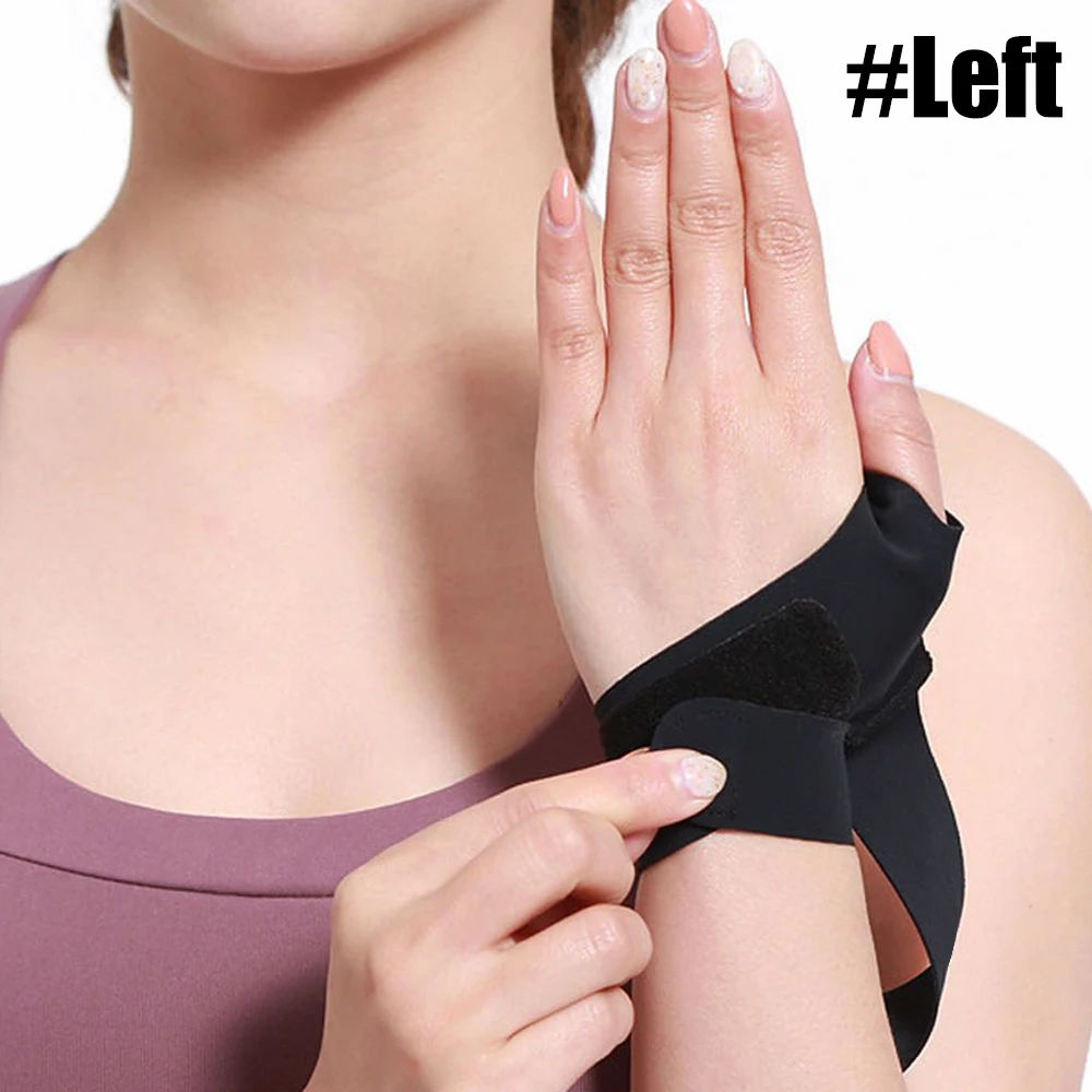 Adjustable Wrist Thumb Brace With Thumb Support Stabilizer For Pain Relief Gaming And Daily Use 6