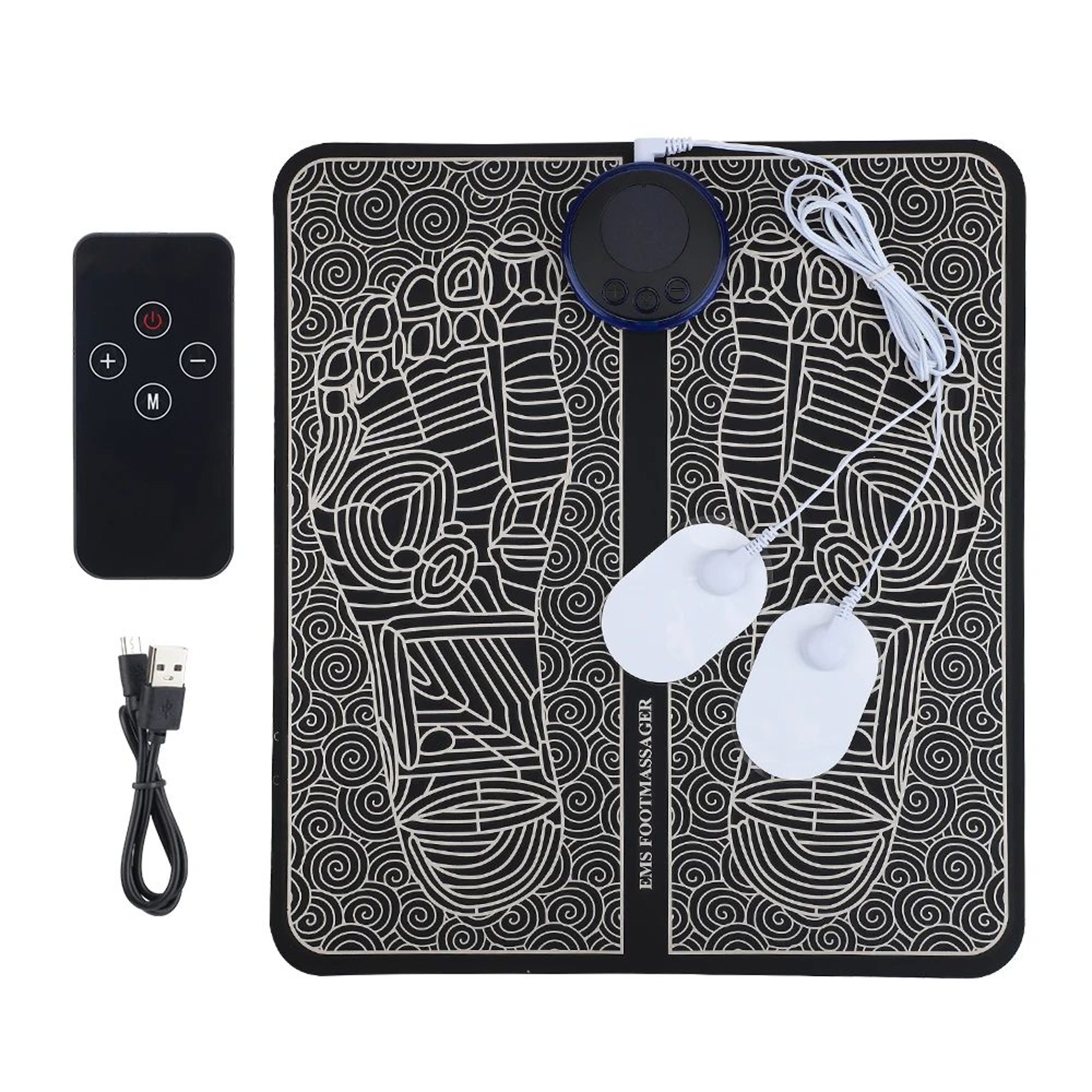 CozyPulse EMS Foot Massager Electric Foot Massage Pad With Remote Control 6