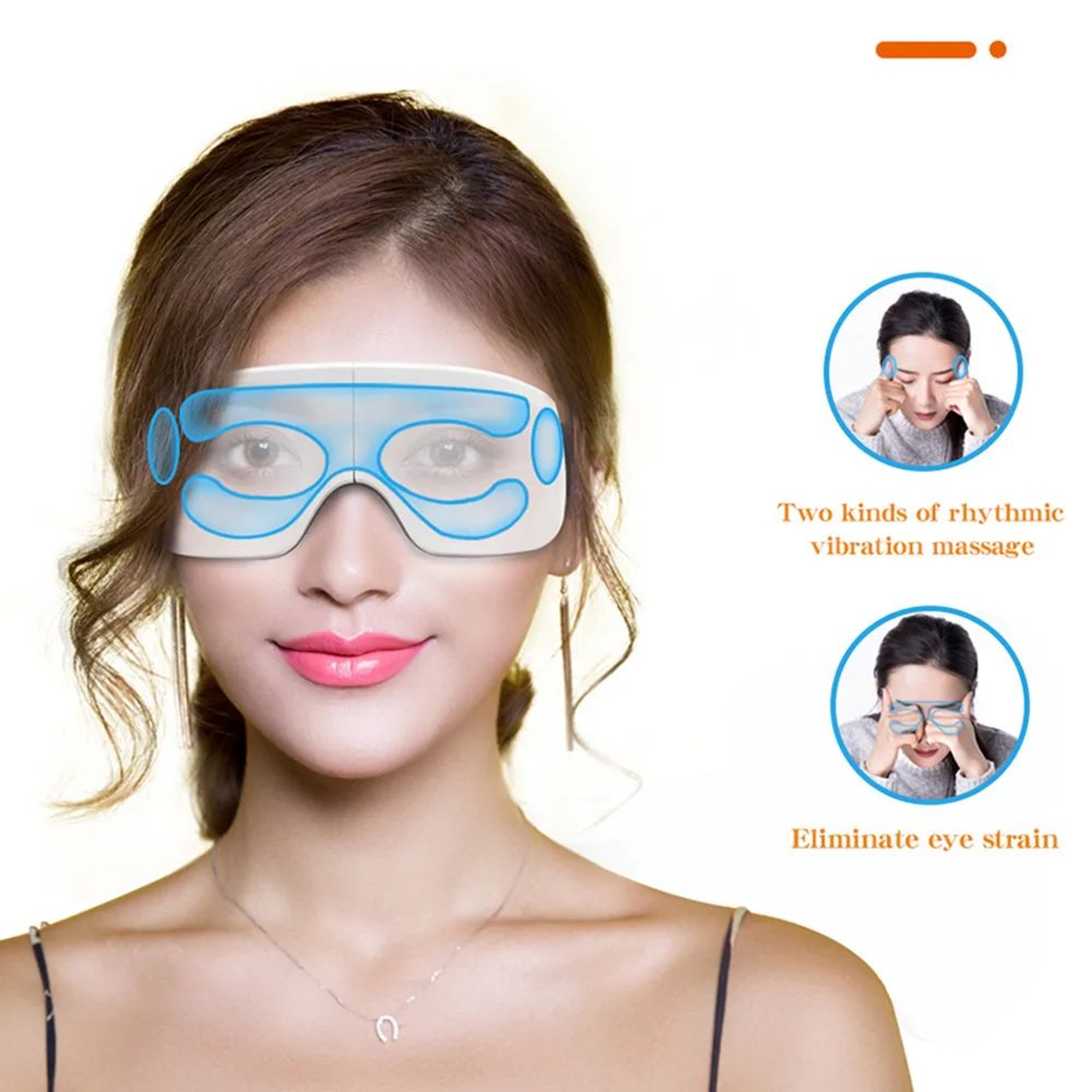 Smart Heated Eye Massager With Vibration Bluetooth Music  Relaxing Eye Mask For Sleep And Stress Re 4