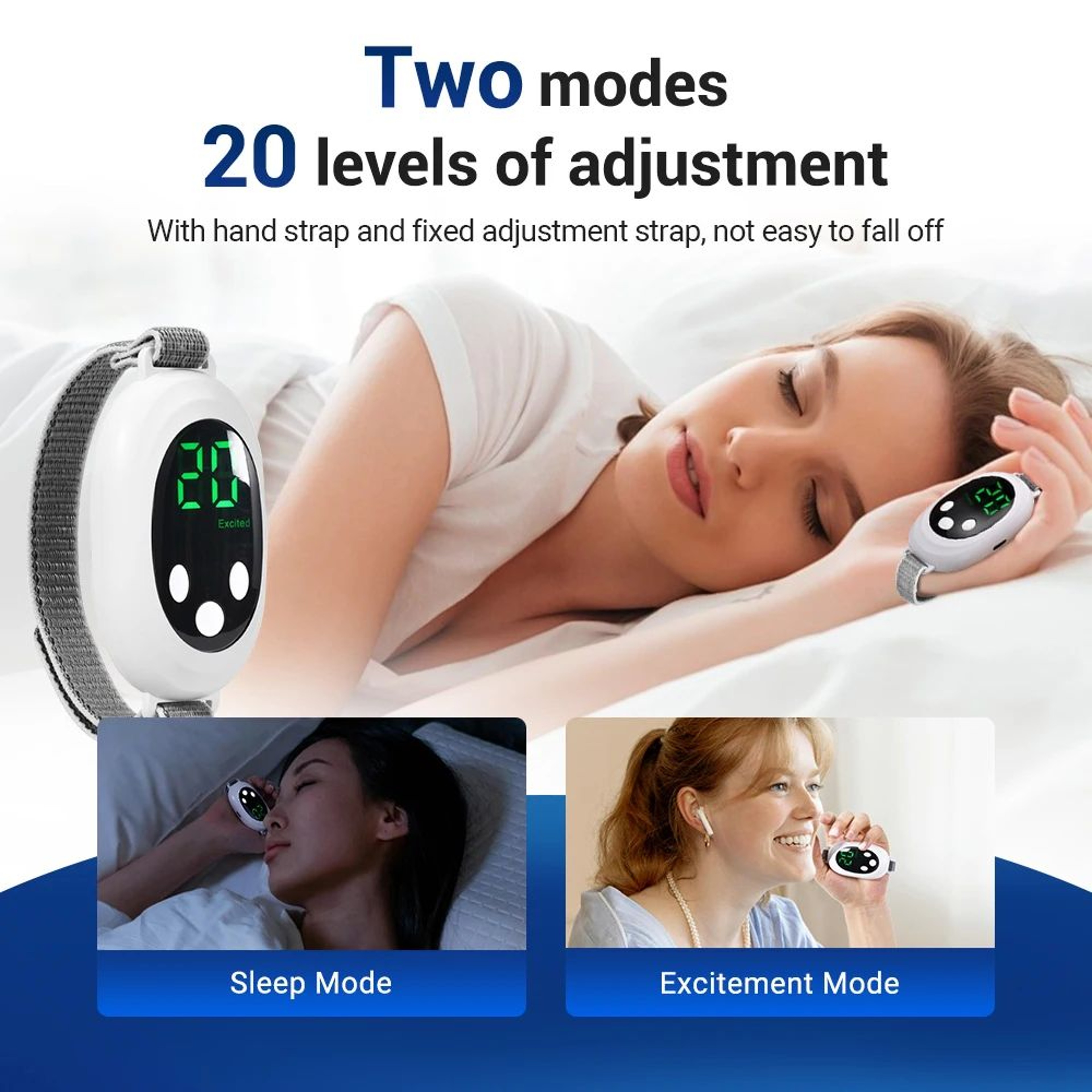 CalmPulse Microcurrent Sleep Aid Device For Relaxation And Stress Relief 1