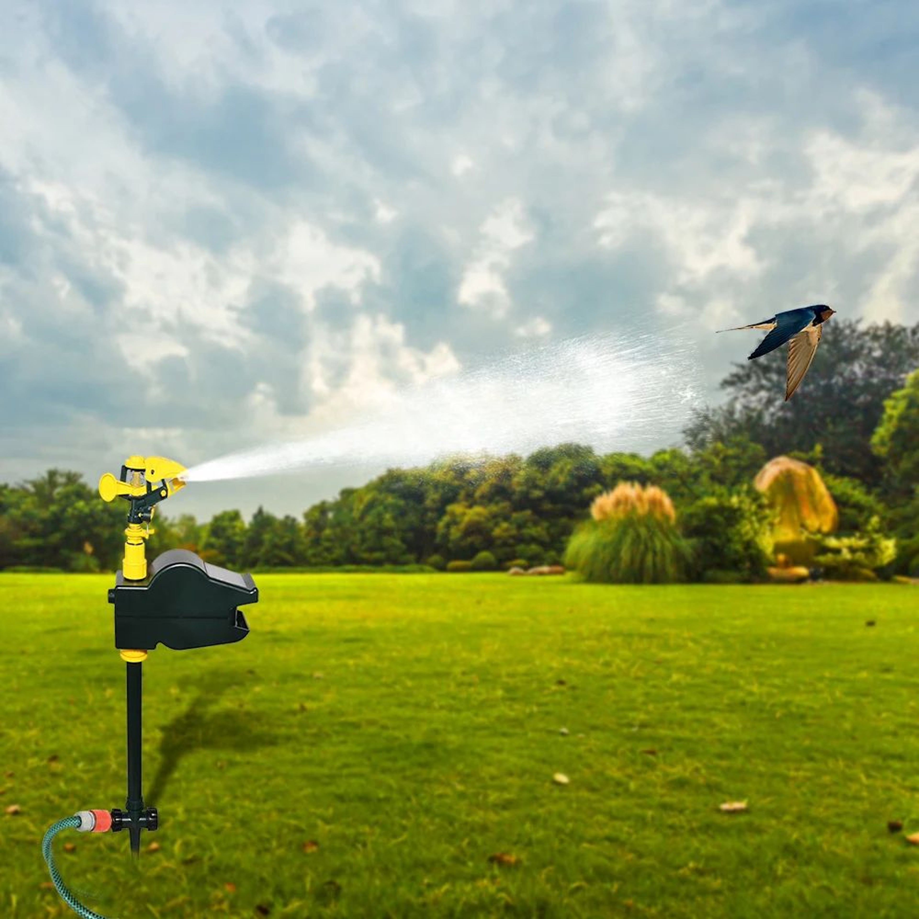 SolarGuard Motion Activated Sprinkler Animal Repeller 5