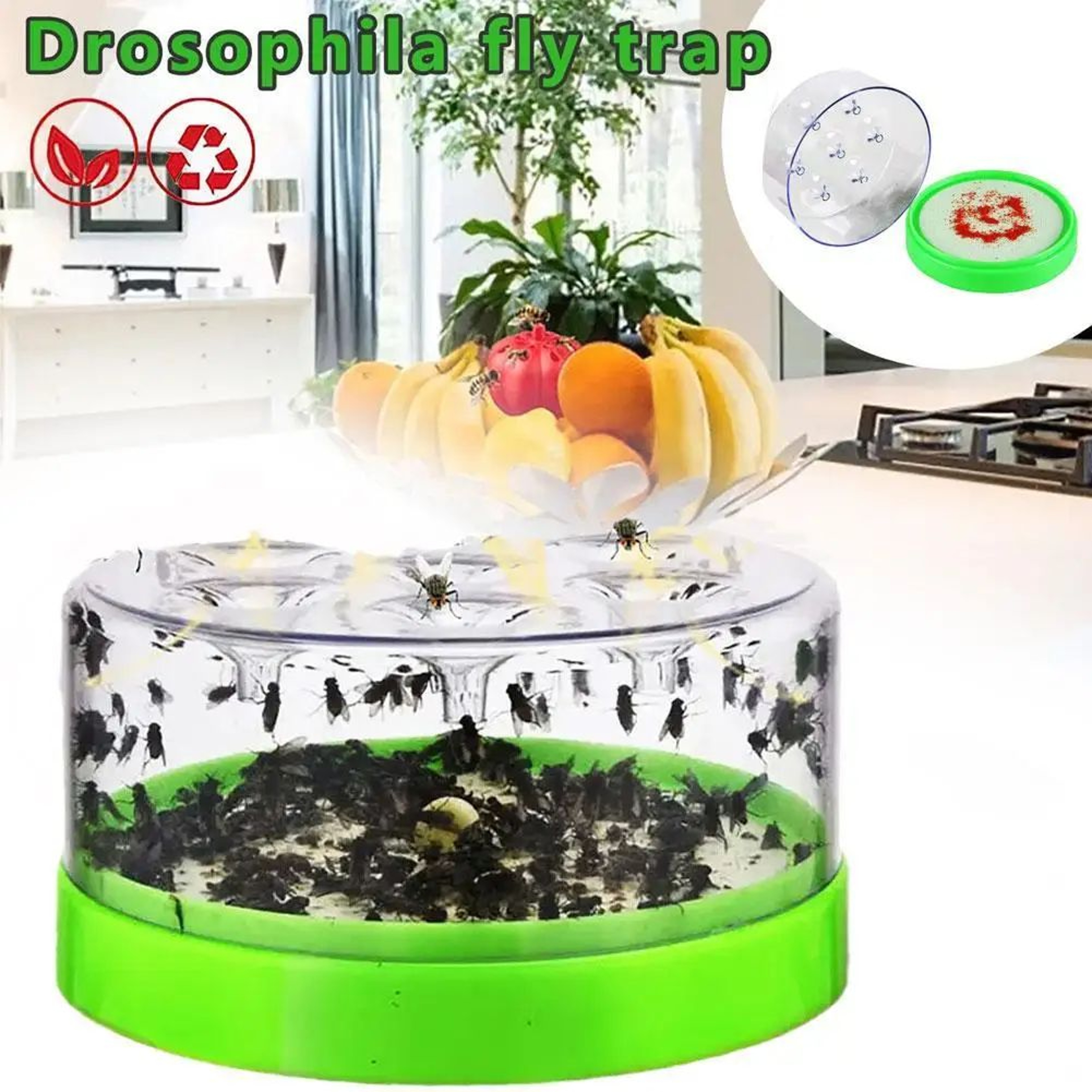 ClearGuard UV Rotating Electric Fly Trap For Kitchens And Indoor Spaces 1