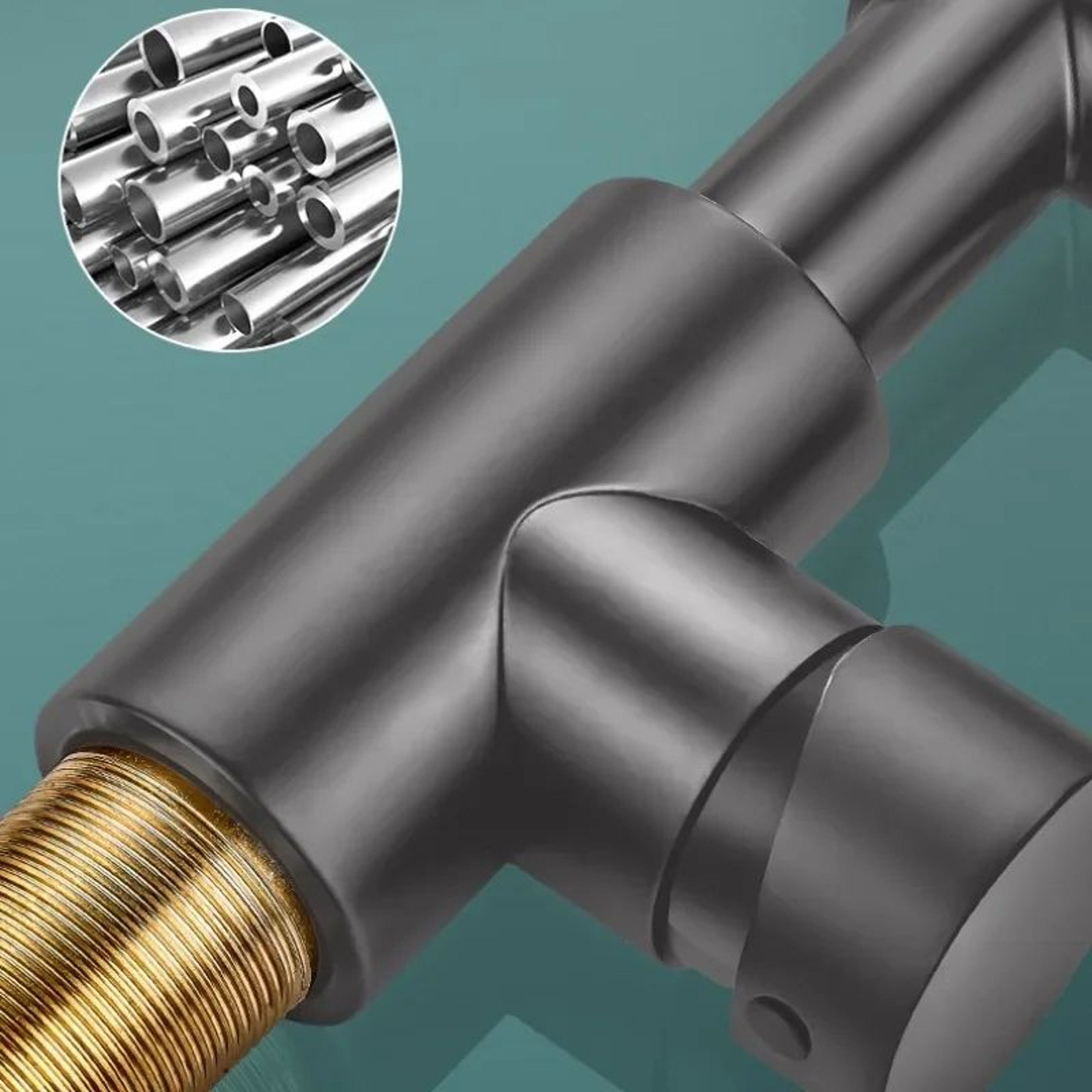 1080 Degree Rotating Mechanical Arm Faucet With AntiSplash Aerator 3