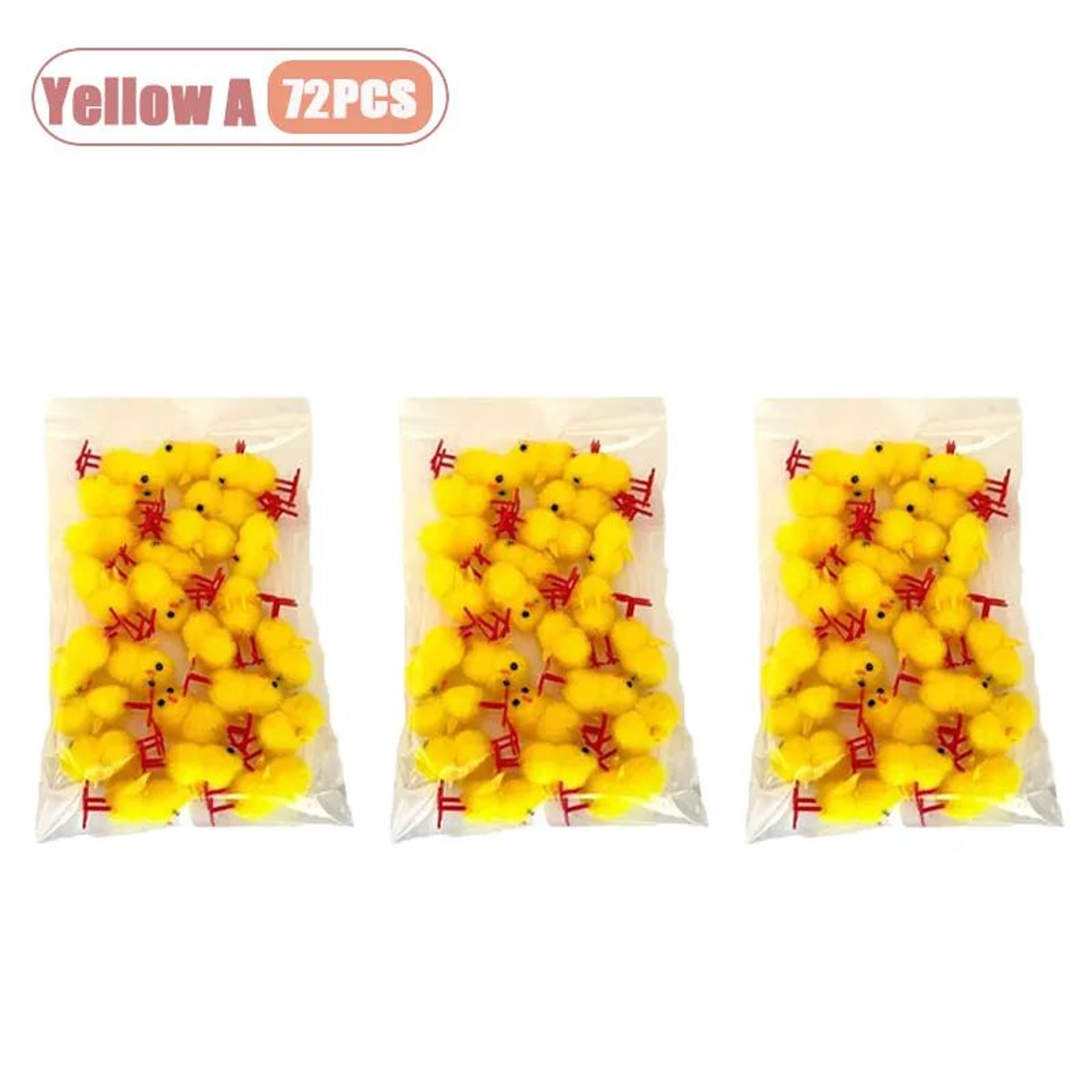 Mini Easter Chicks For Crafts And Spring Decorations 24216PCS 8