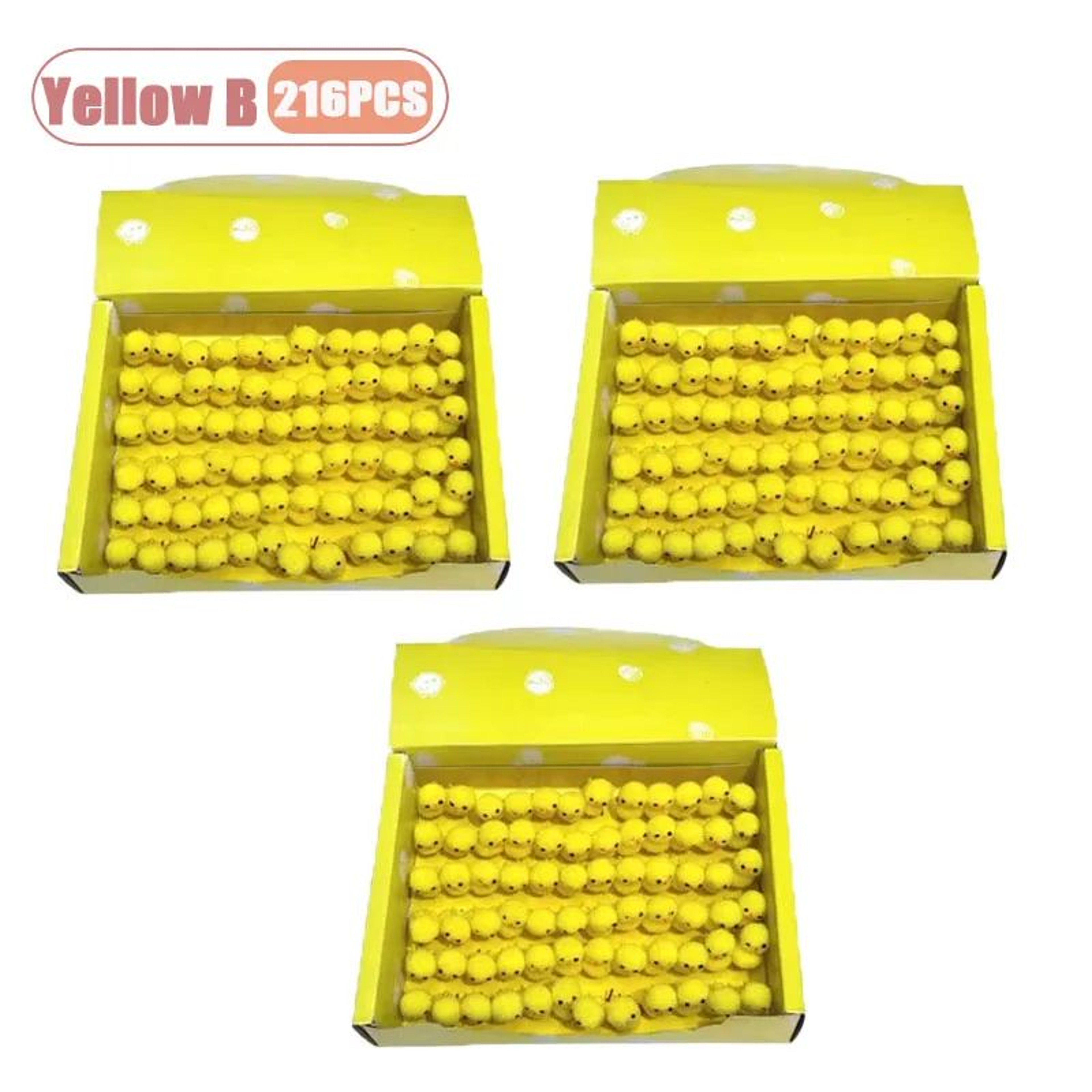Mini Easter Chicks For Crafts And Spring Decorations 24216PCS 11